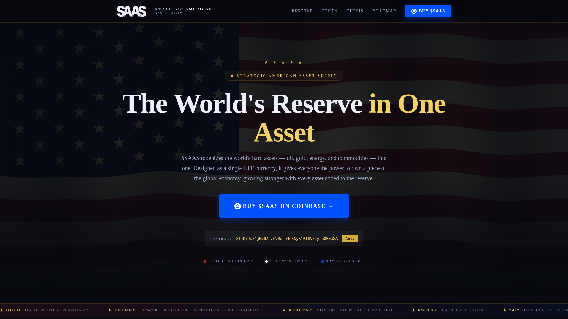 Screenshot of saasgov.org