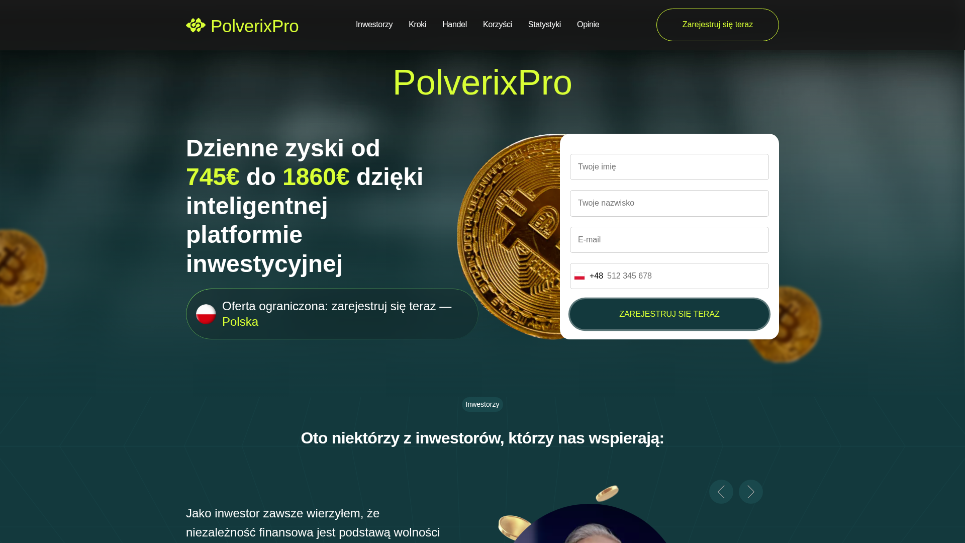 Screenshot of polverix-pro.com