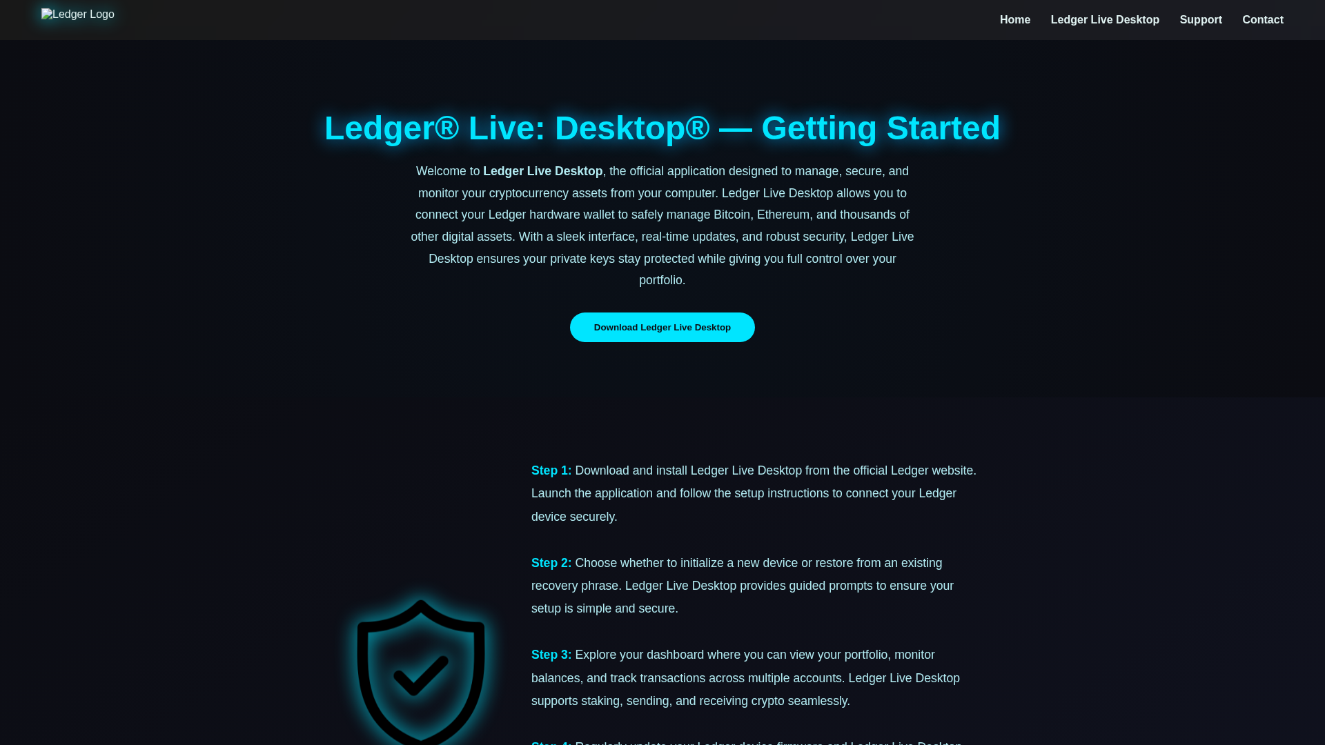 Screenshot of guide-ledge-desktop.pages.dev