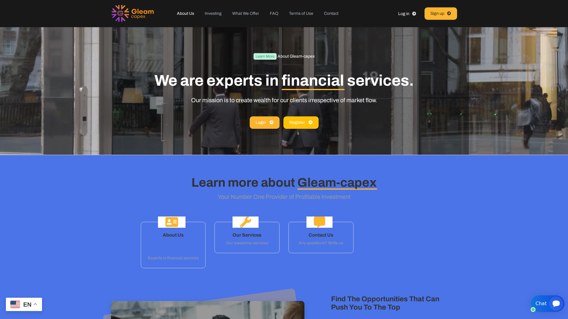 Screenshot of gleemcapes.biz