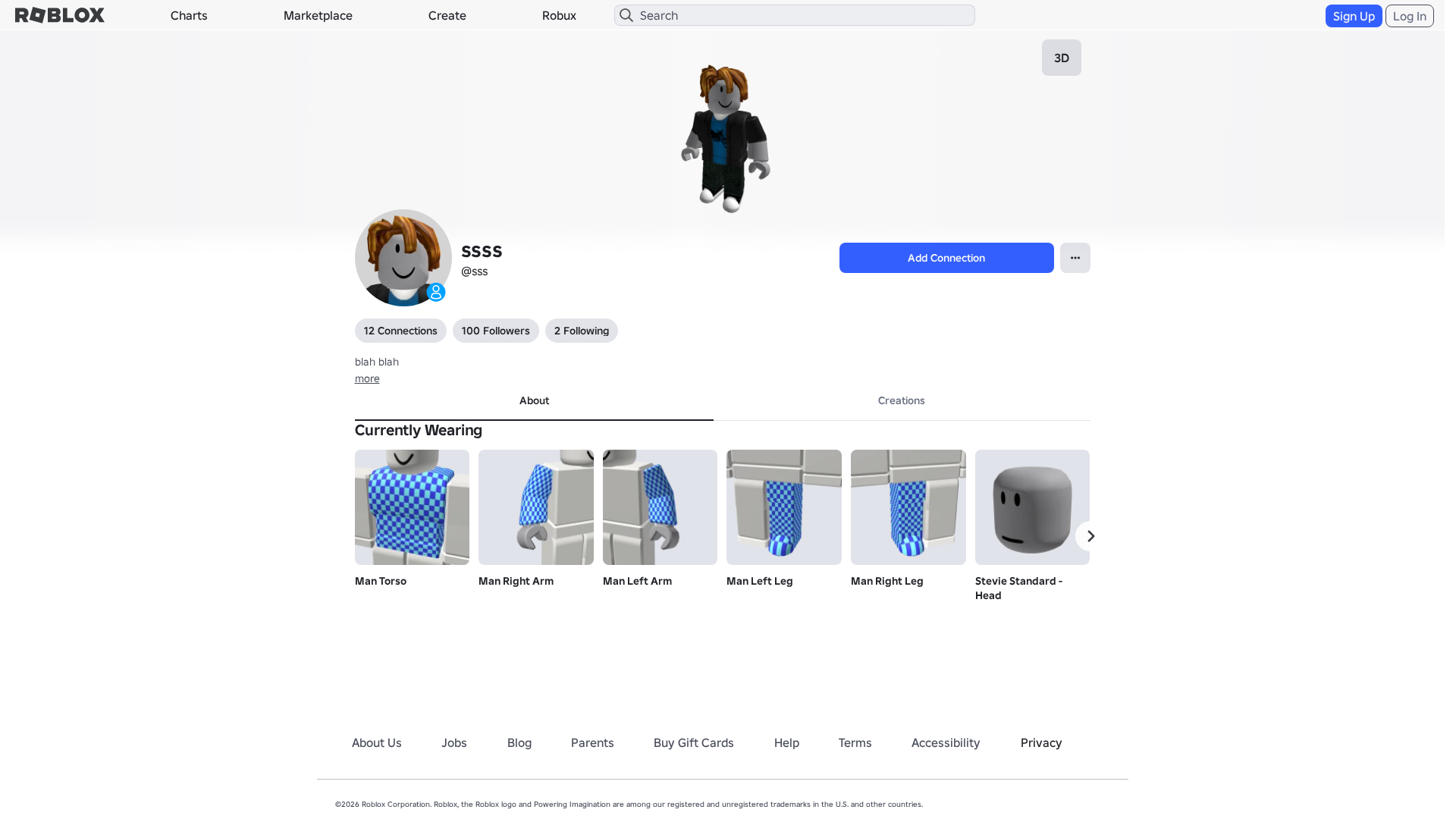 Screenshot of www.roblox.com.ml