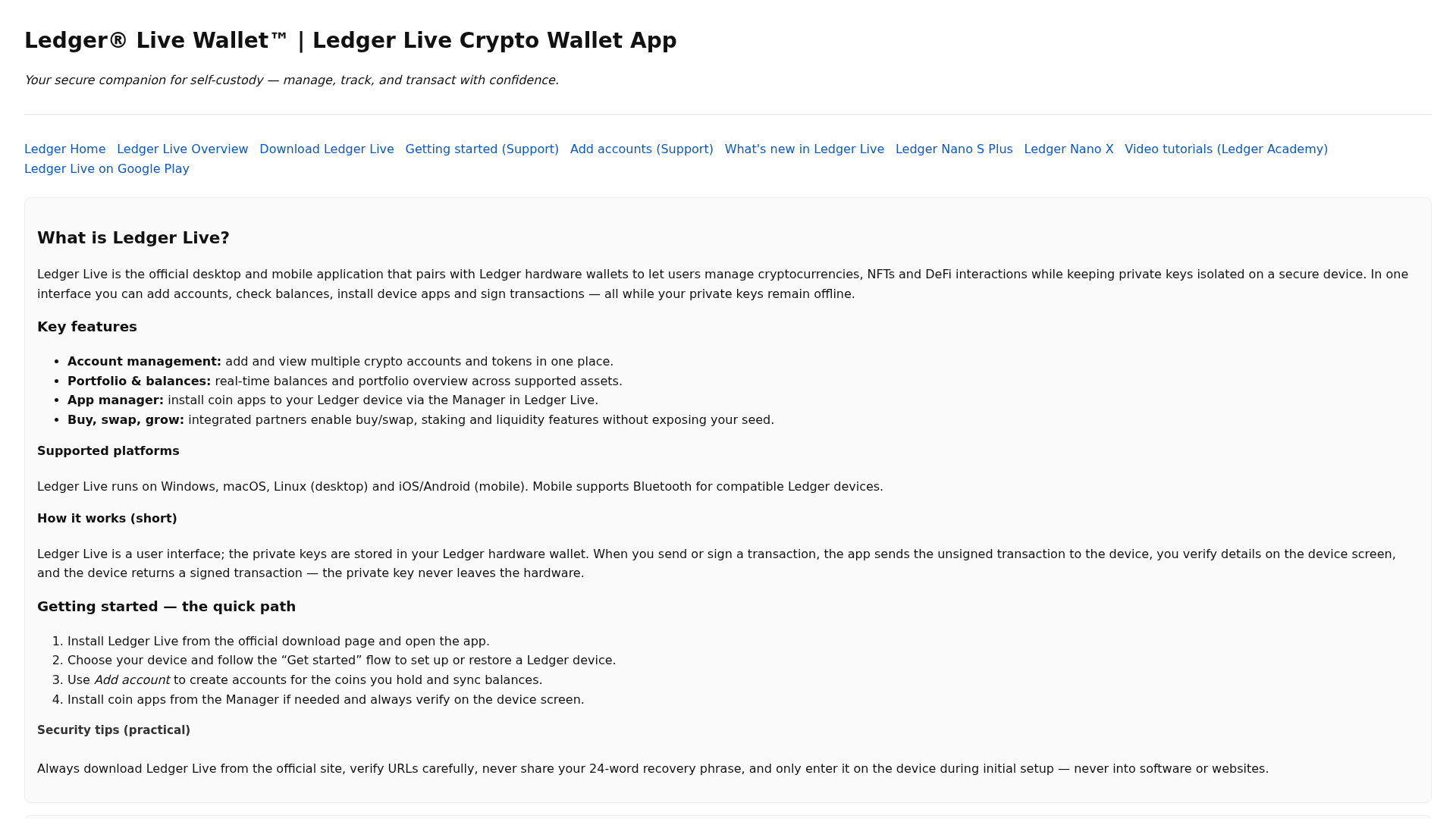 Screenshot of cloud-ledgr-emg.pages.dev