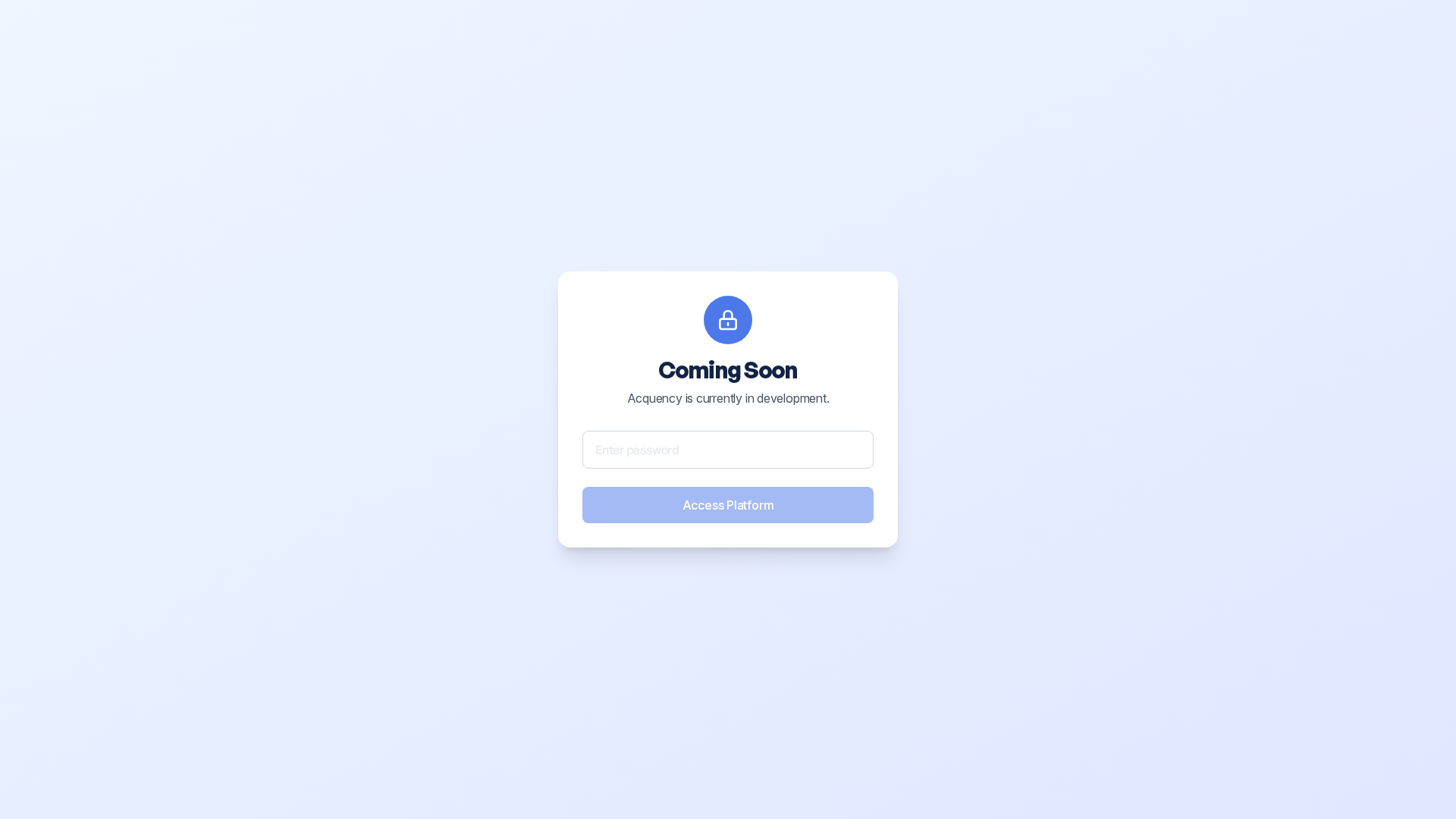 Screenshot of acquency.com