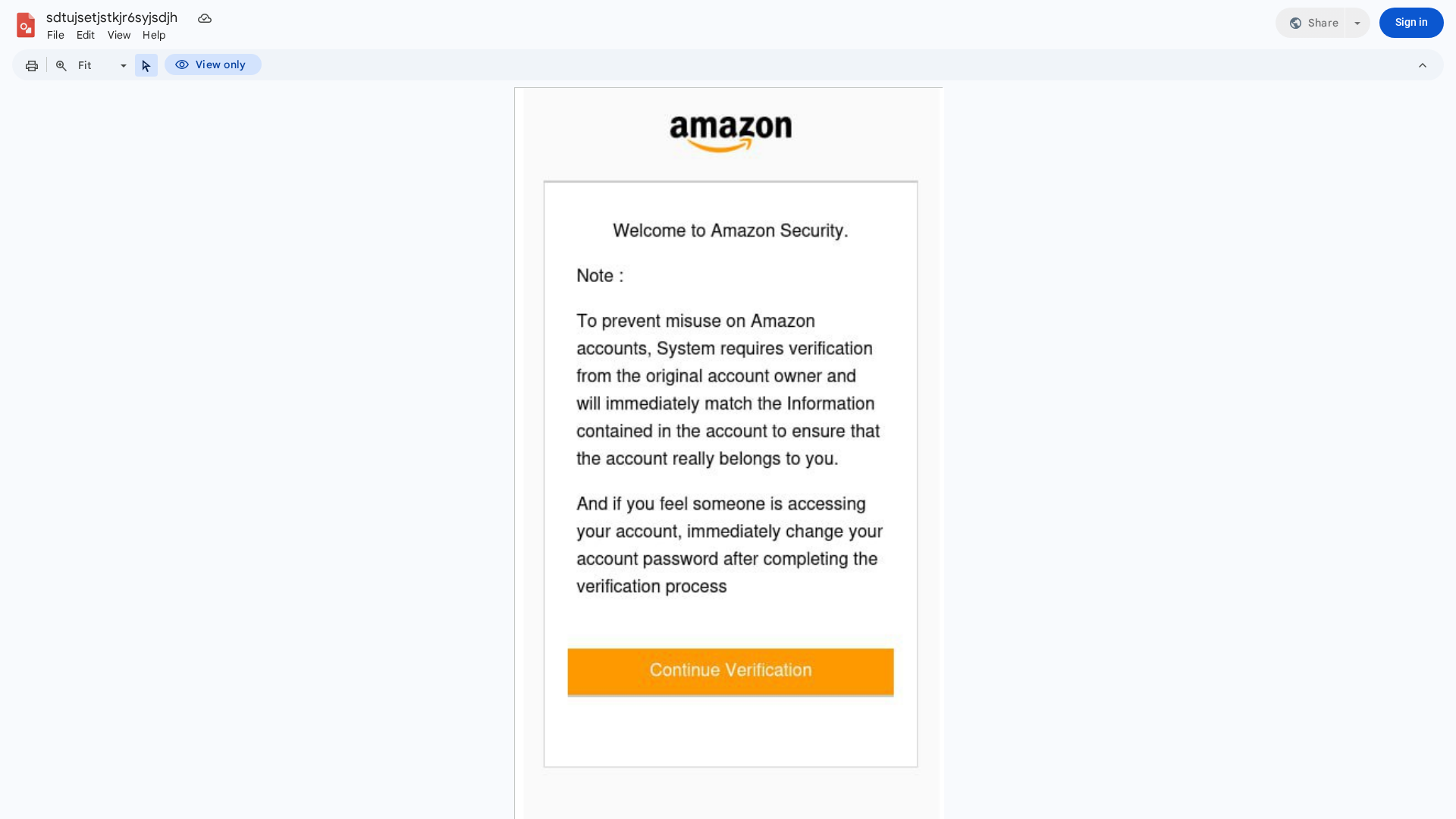 Screenshot of docs.google.com