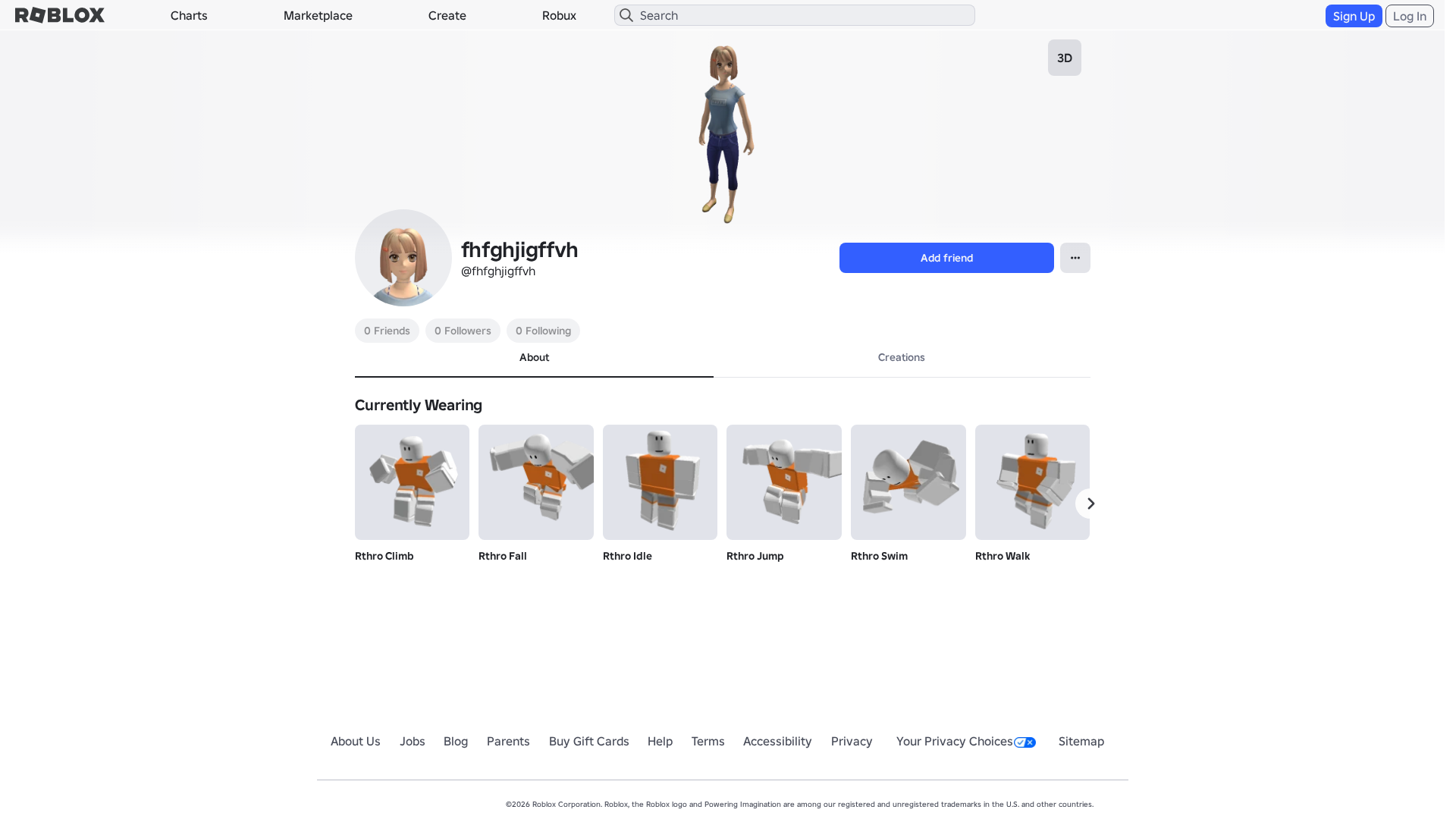 Screenshot of www.roblox.com.ml