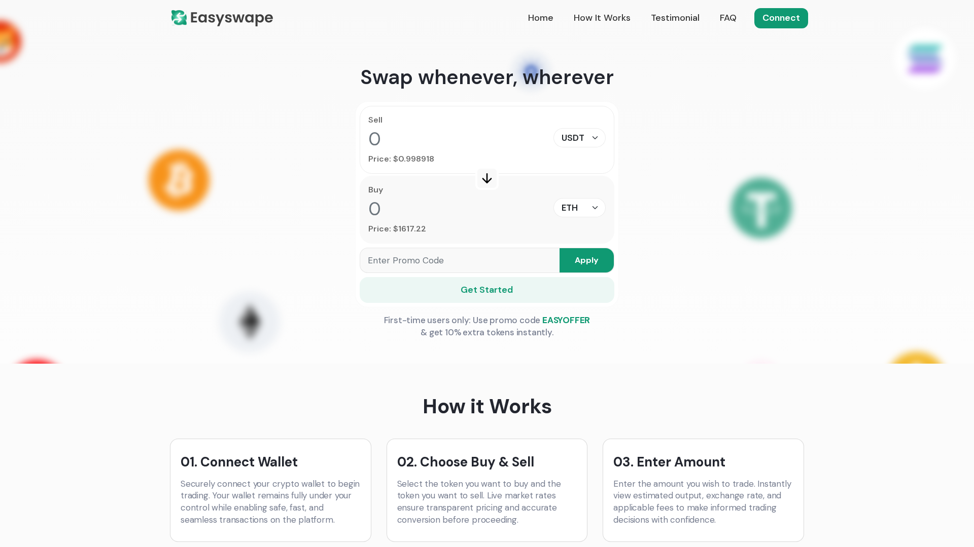 Screenshot of easyswape.org