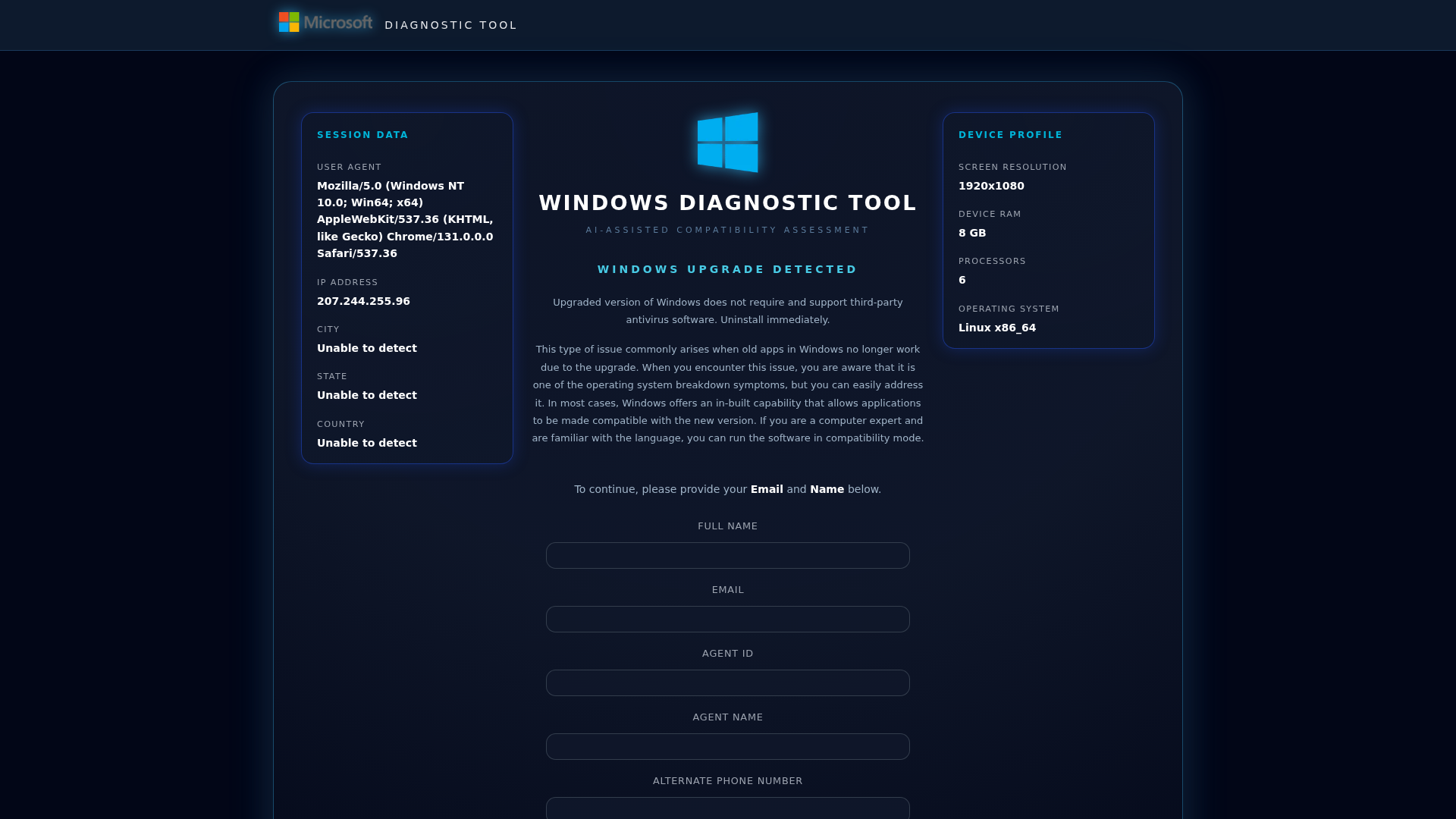 Screenshot of www.pcsupportdesk.net