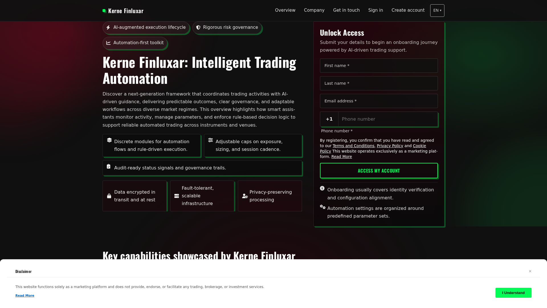 Screenshot of kernefinluxar-soft.com
