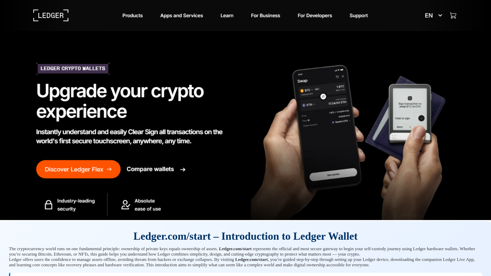 Screenshot of ledgarcostaart.github.io