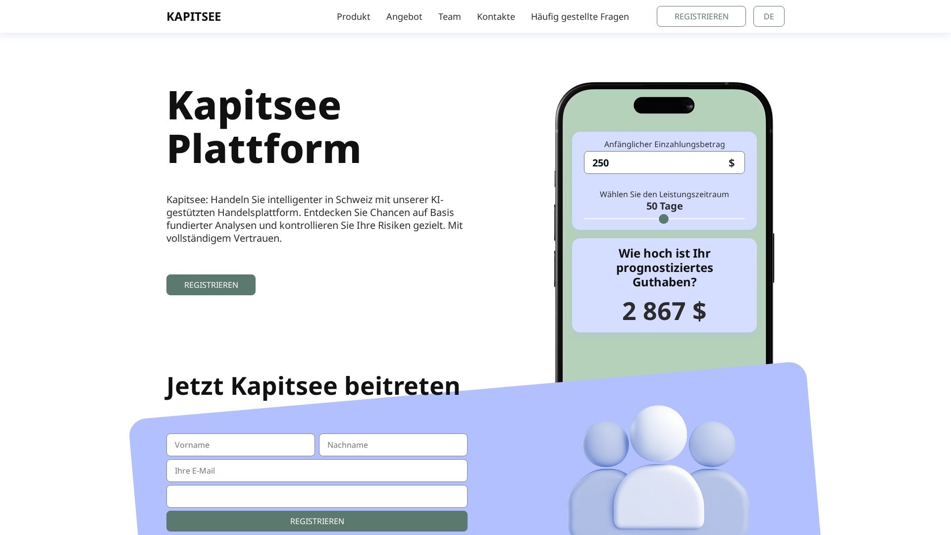 Screenshot of kapitsee.com