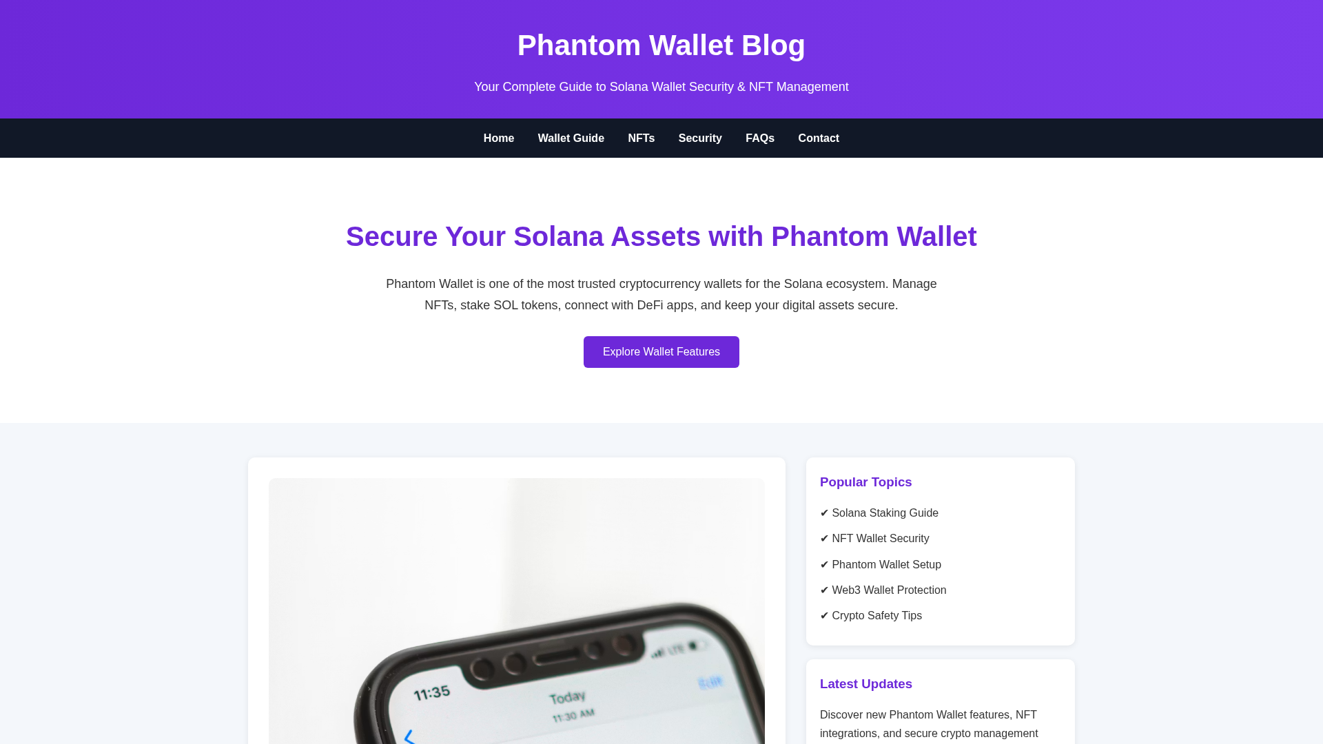 Screenshot of startphntum.pages.dev