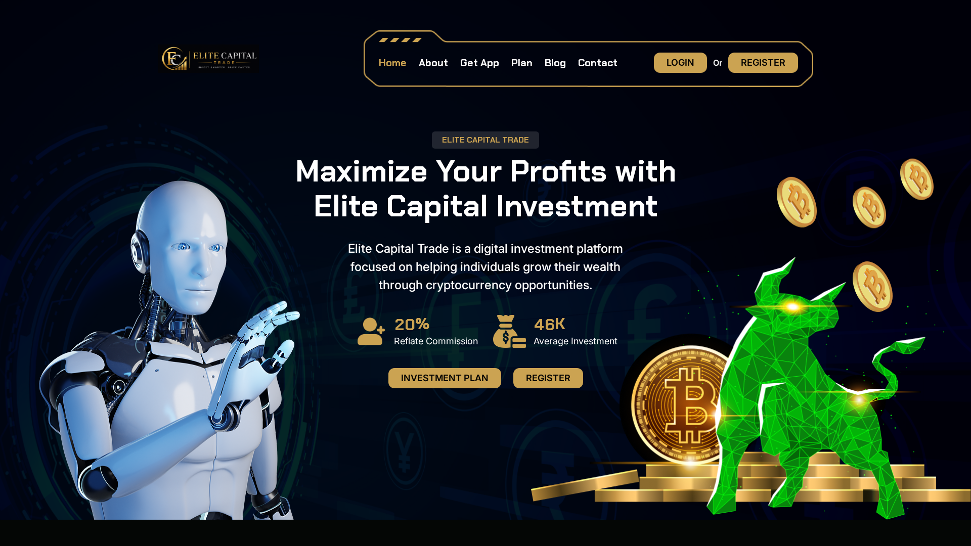 Screenshot of elitecapital.trade