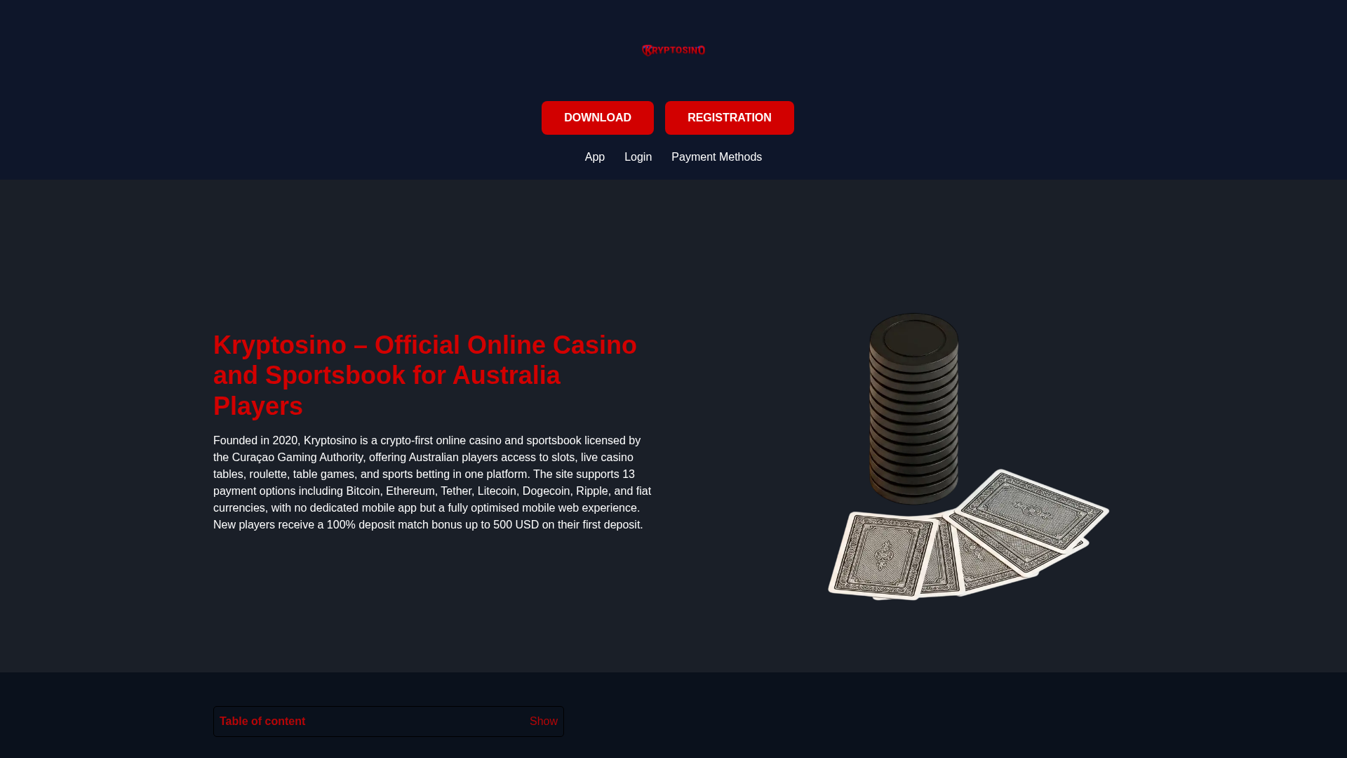 Screenshot of kryptosinos.net