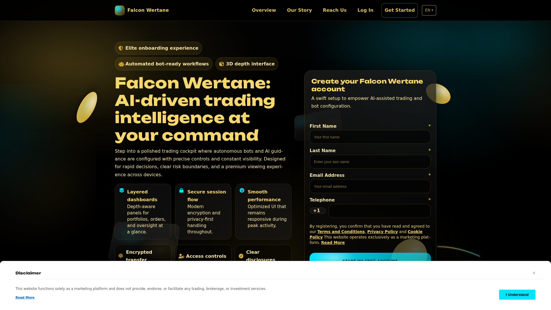Screenshot of falconwertane.digital