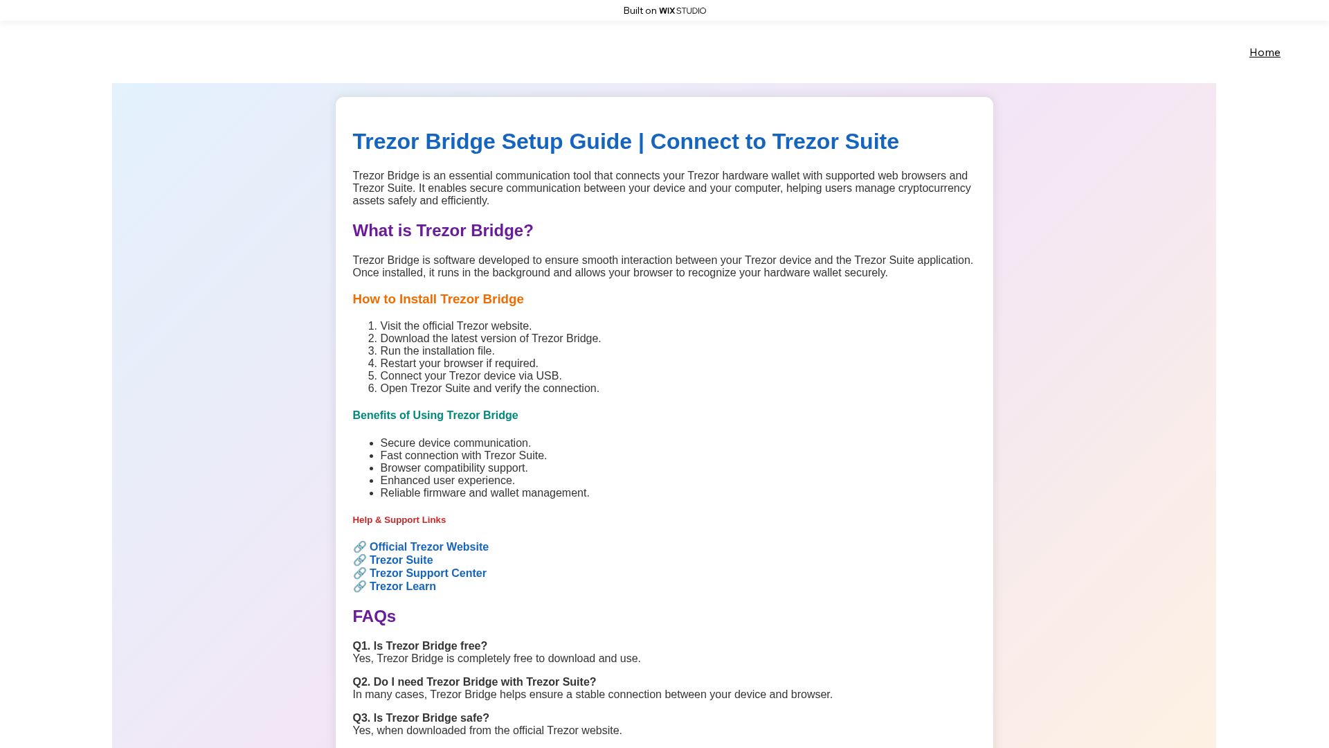 Screenshot of homes-bridgen.wixstudio.com