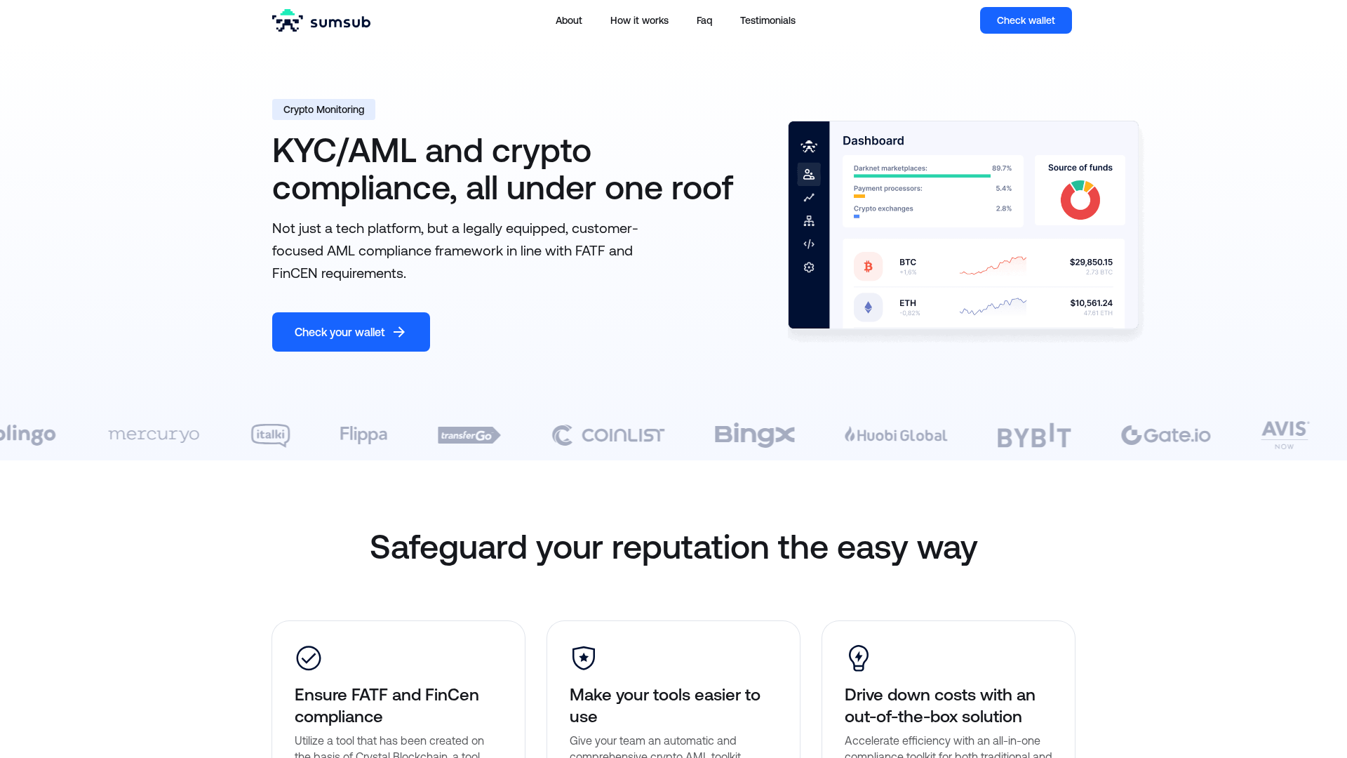 Screenshot of check-coin.com