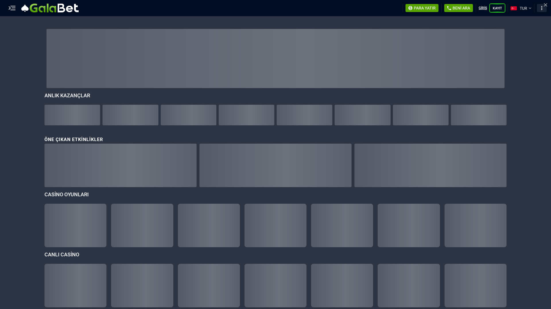 Screenshot of www.m-galabet1077.com