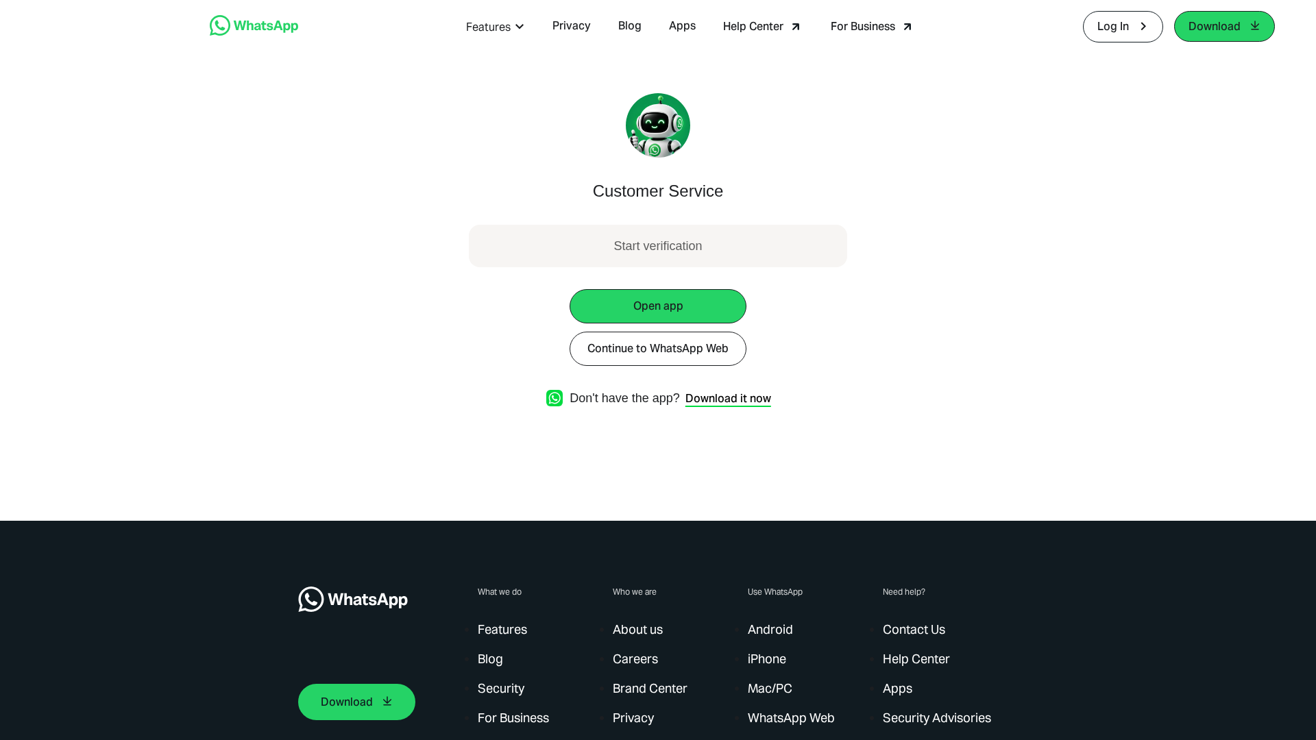 Screenshot of whassapp-us.com