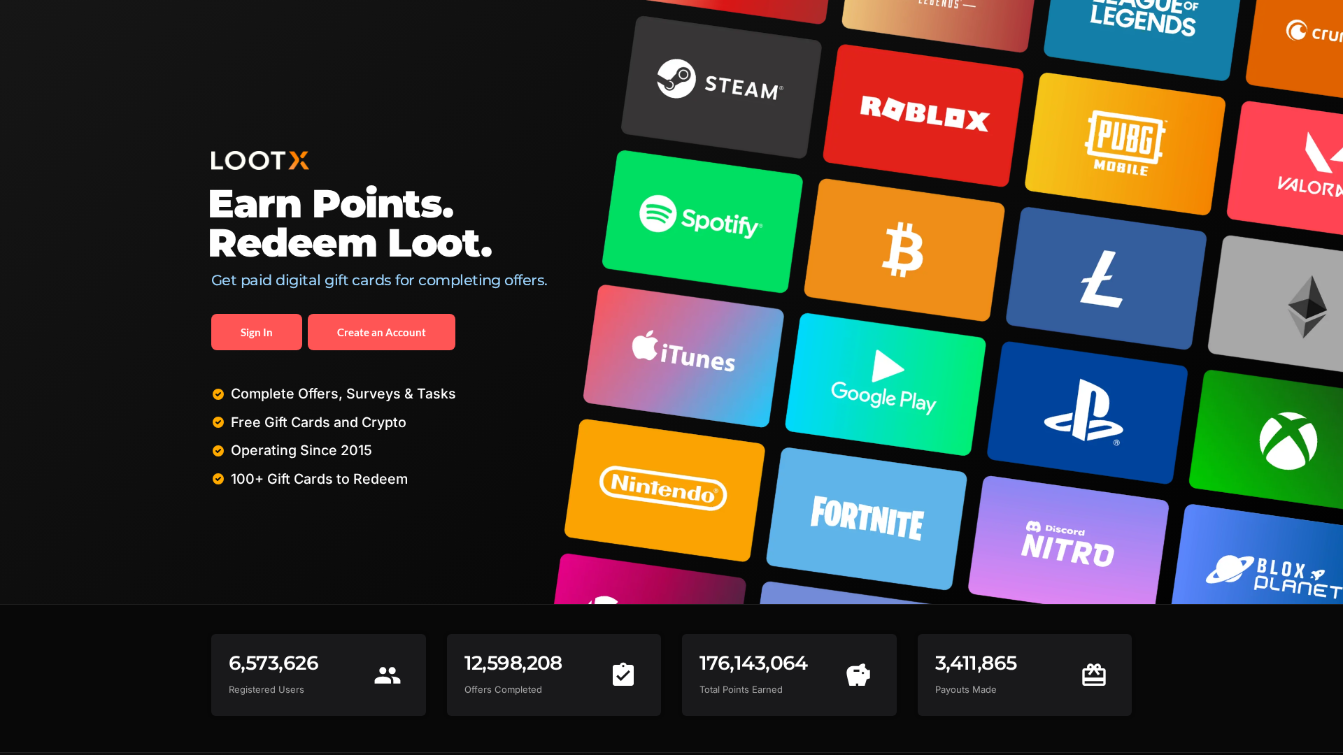 Screenshot of robloxwin.com