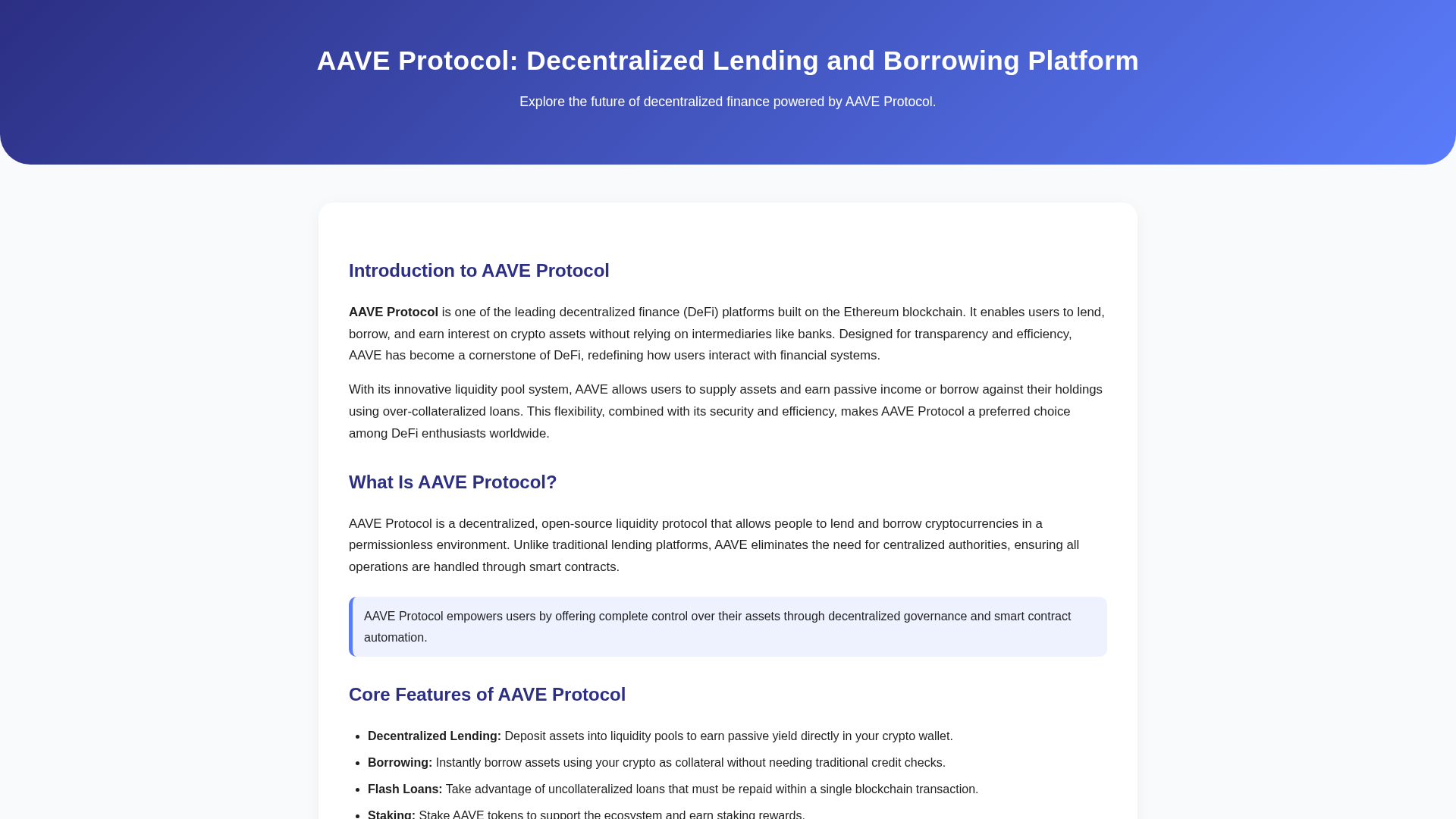 Screenshot of aave-protocoll.pages.dev