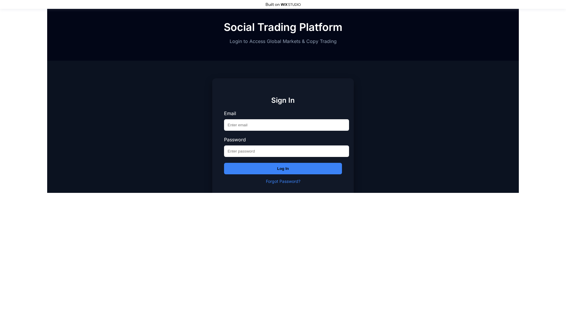 Screenshot of hub-ettorro.wixstudio.com