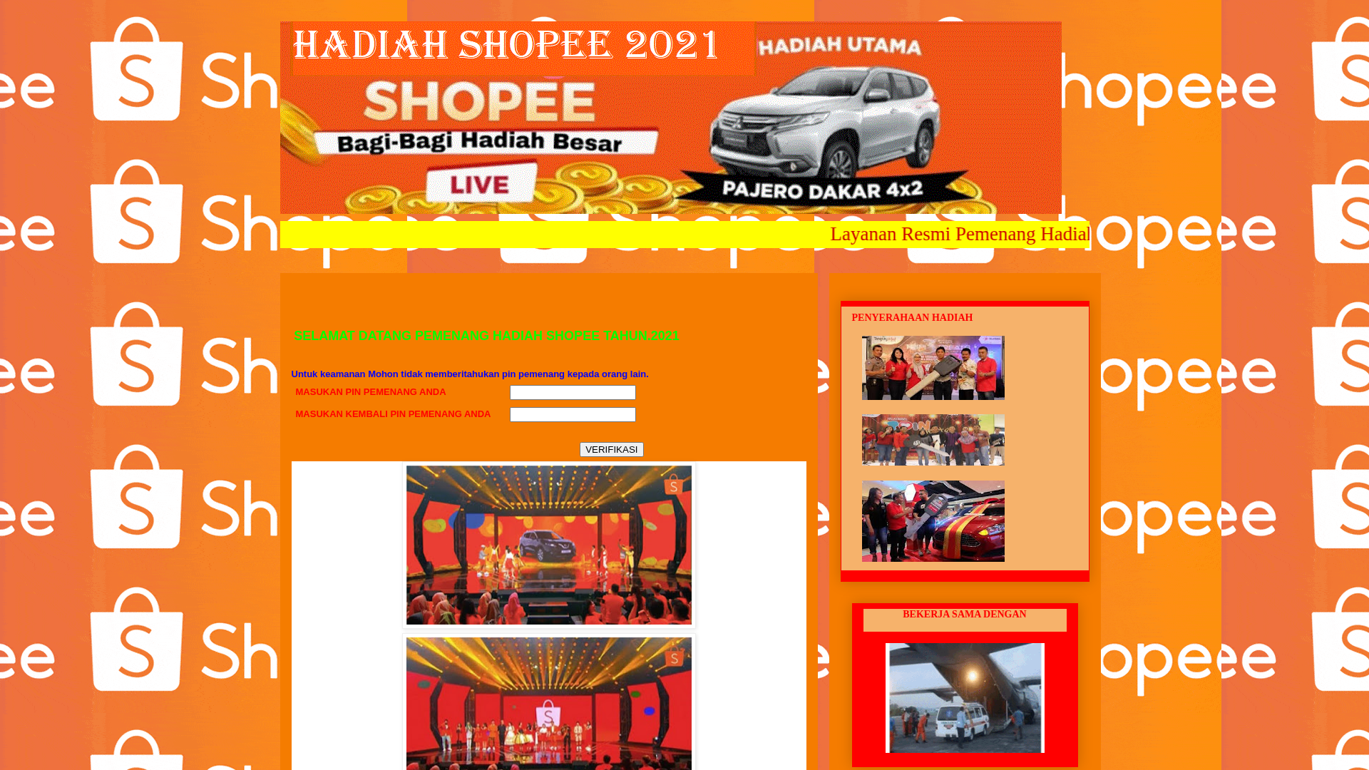 Screenshot of www.layanan-hadiah31.blogspot.com