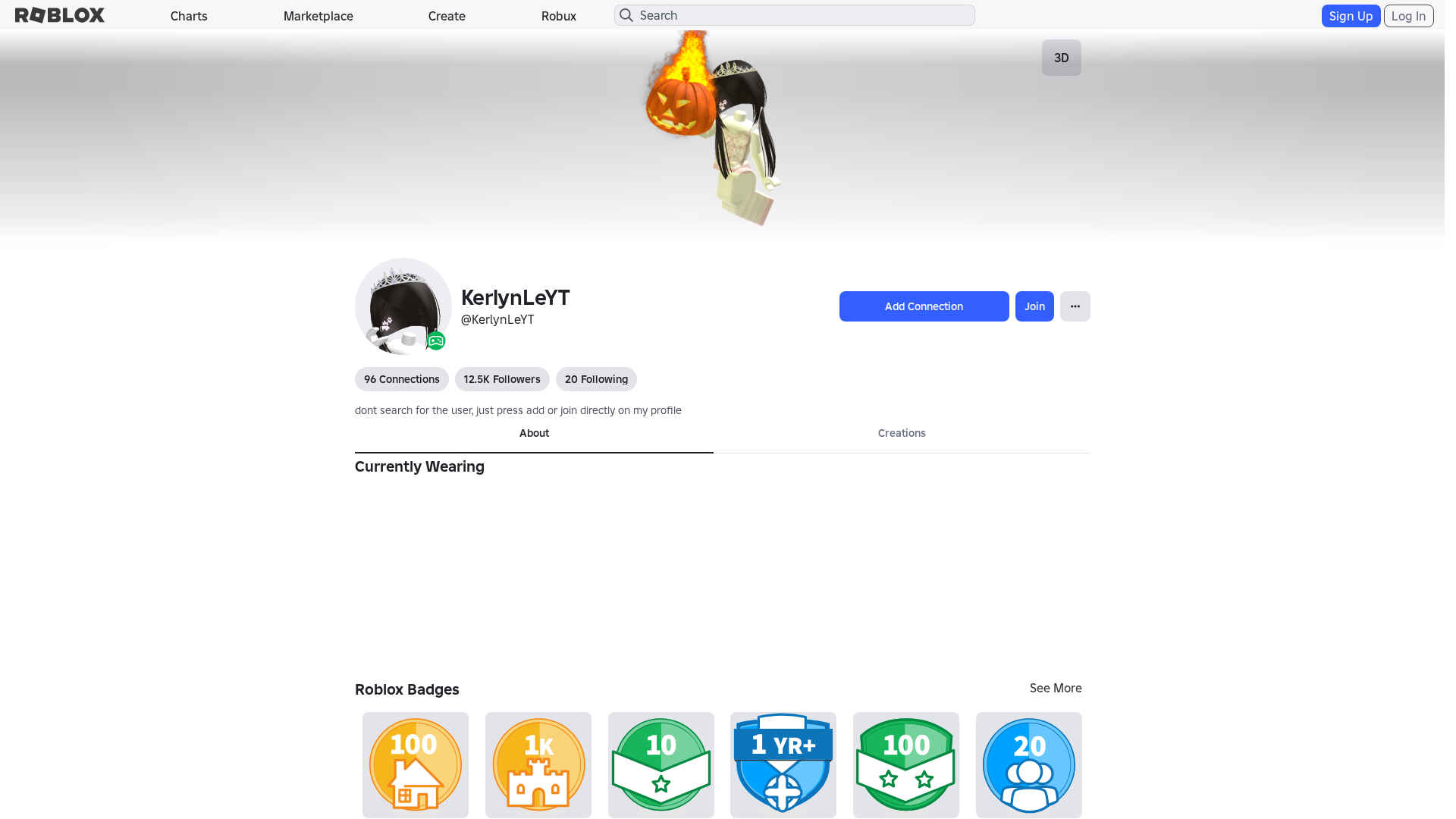 Screenshot of www.roblox.com.kz