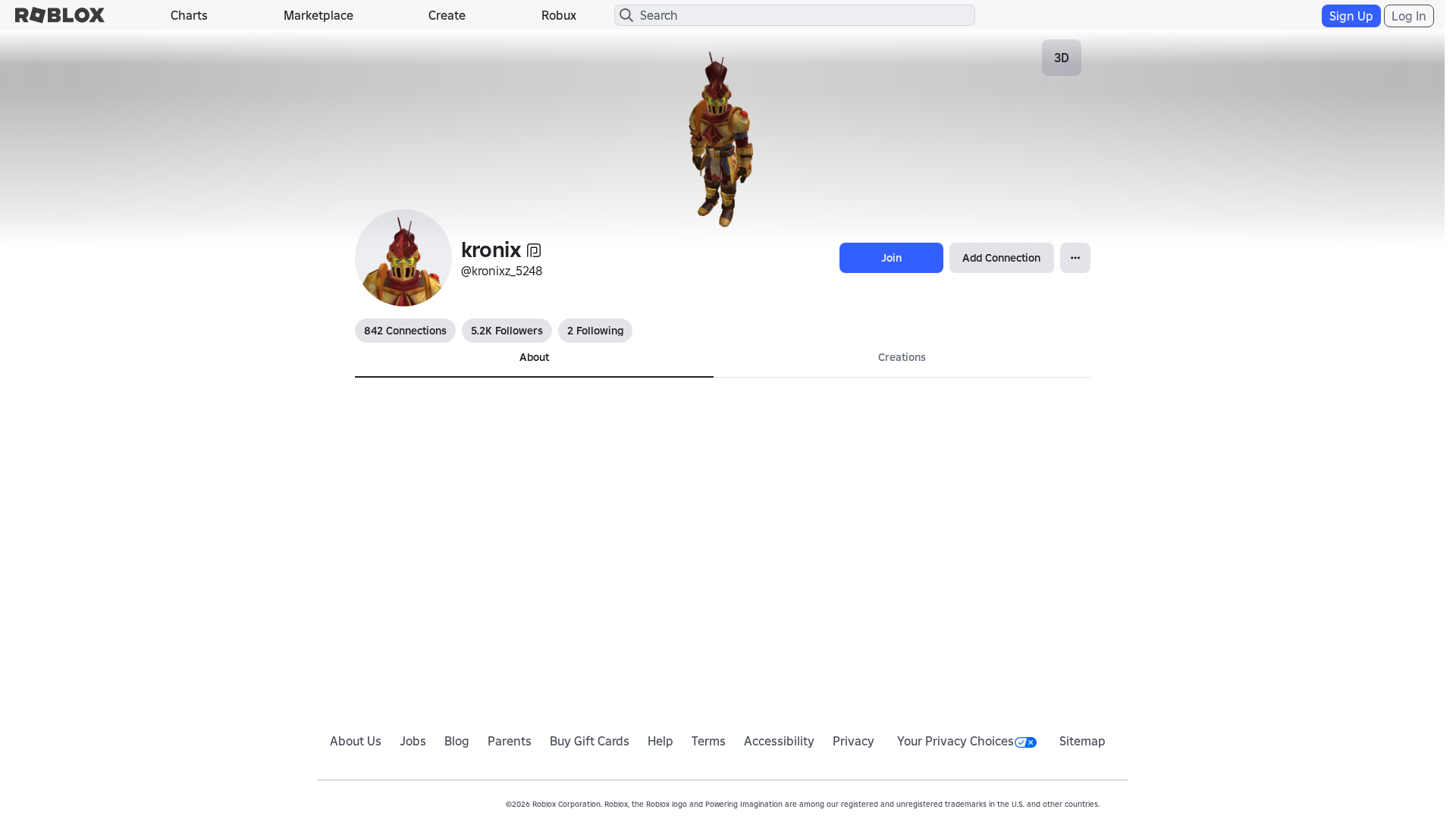 Screenshot of www.roblox.com.et