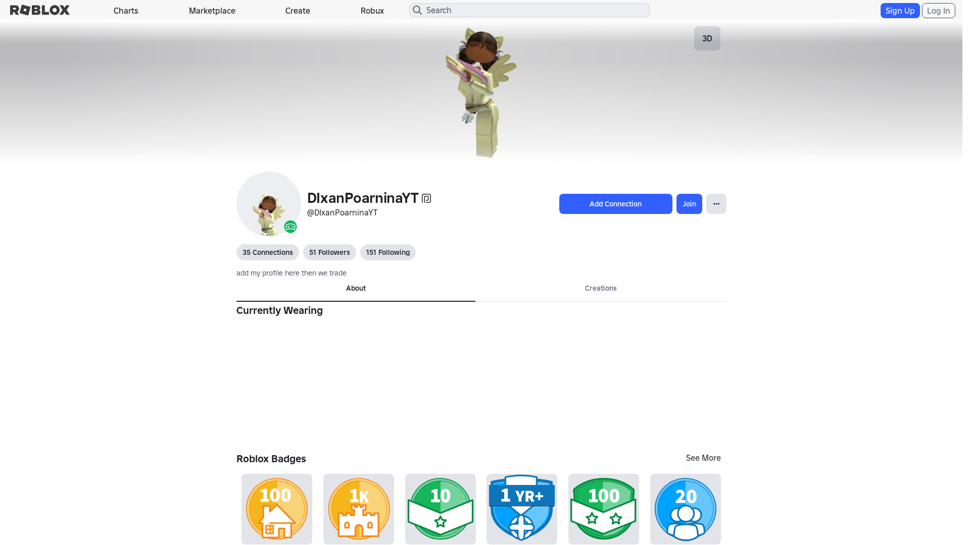 Screenshot of www.roblox.com.kz