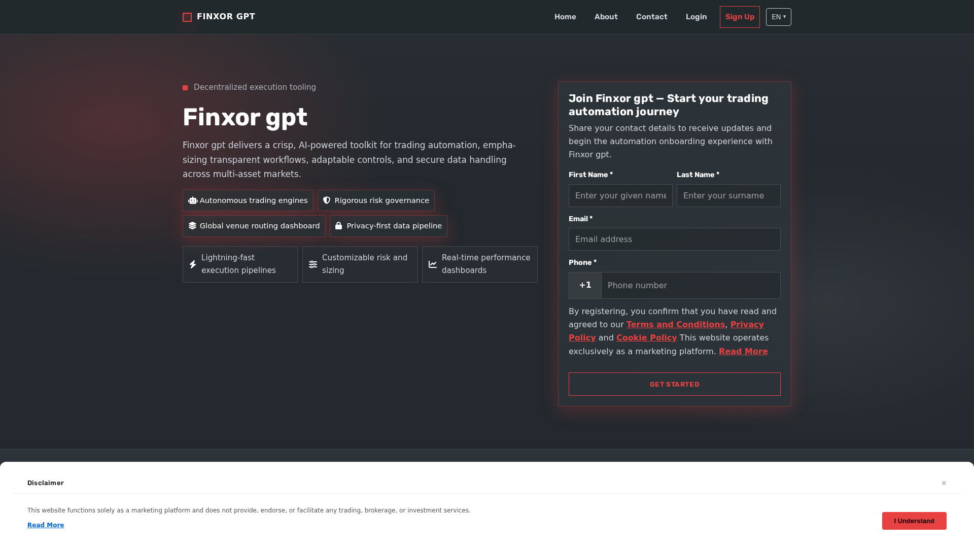 Screenshot of finxorgpt.click