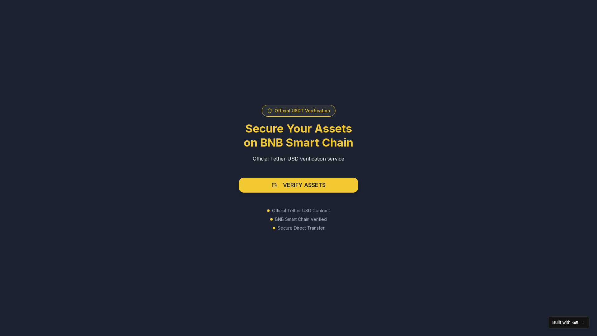 Screenshot of binancebsc.org