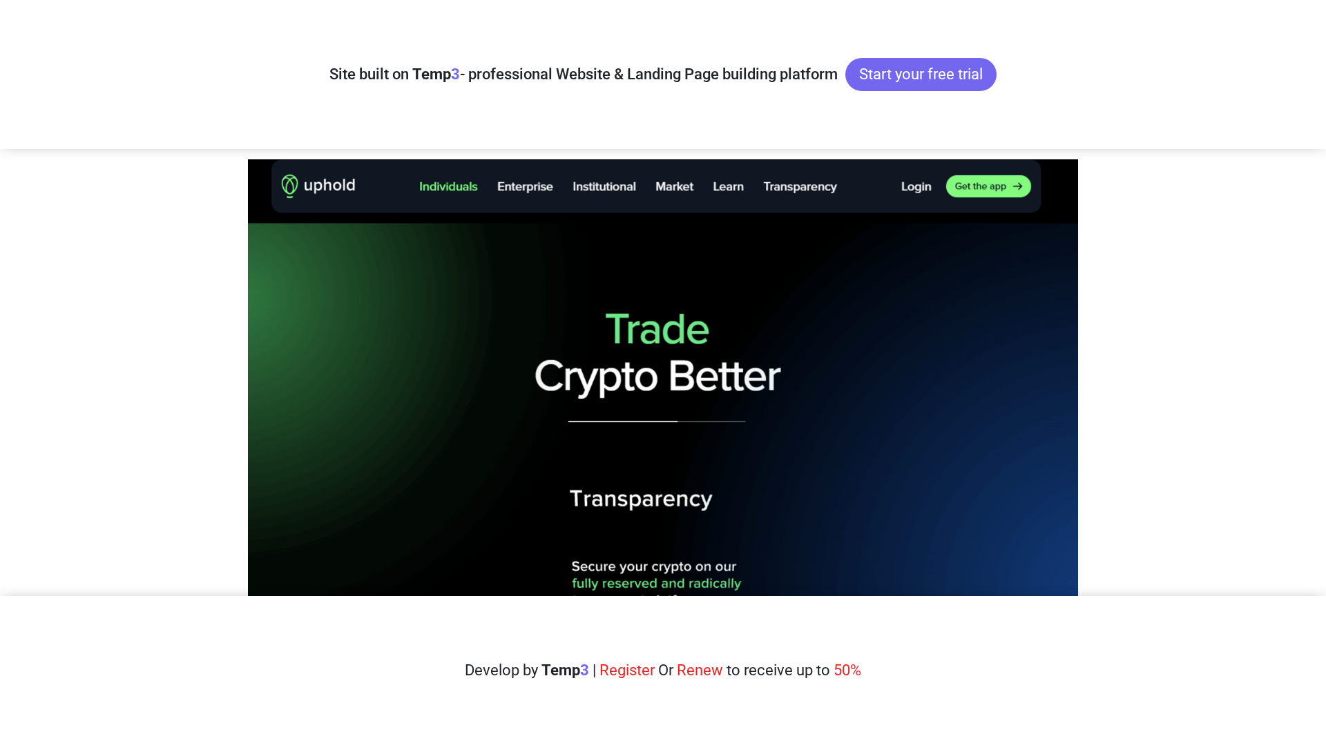 Screenshot of auth-portal-up-old.tem3.io