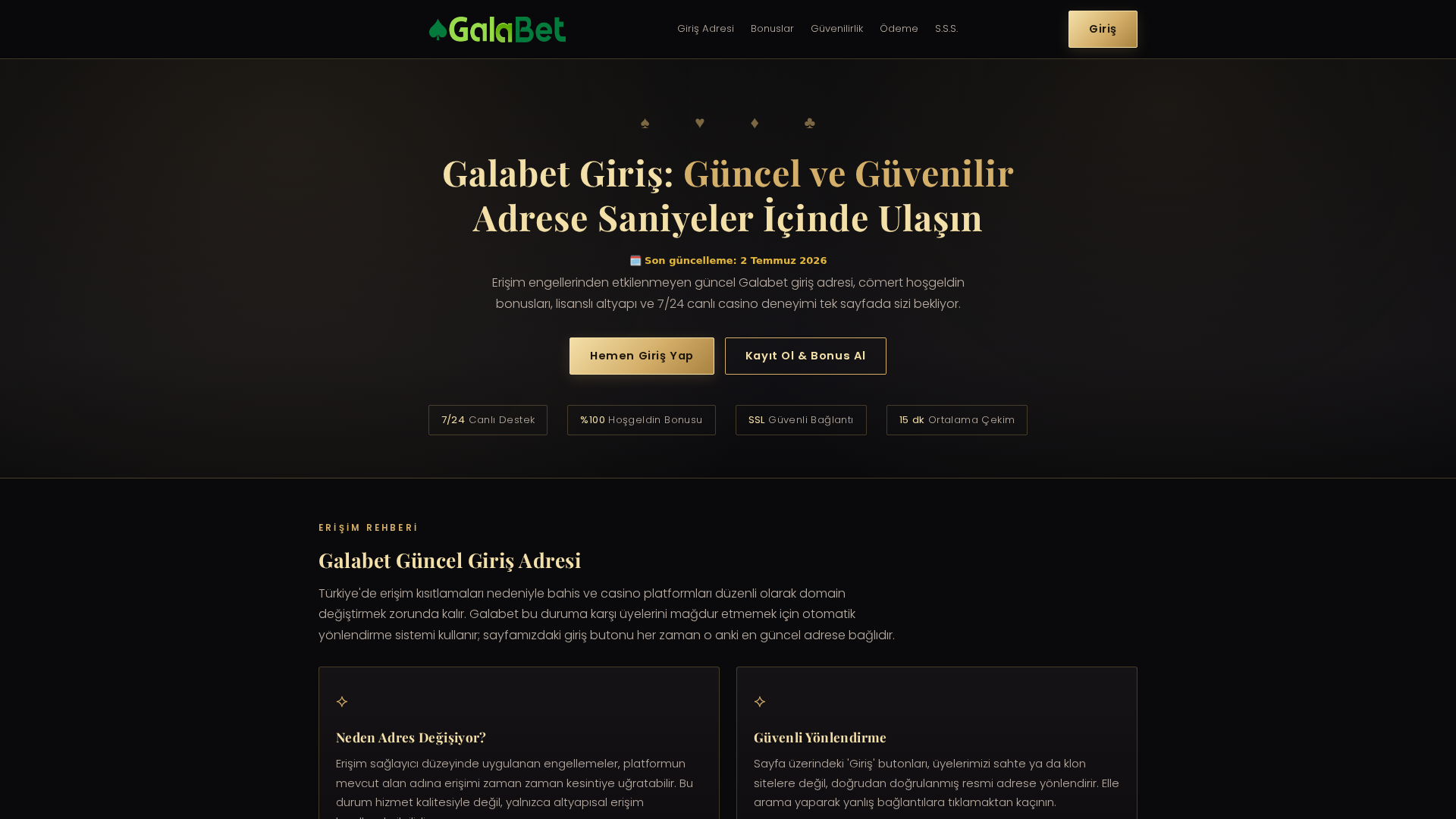 Screenshot of galabet-club.com