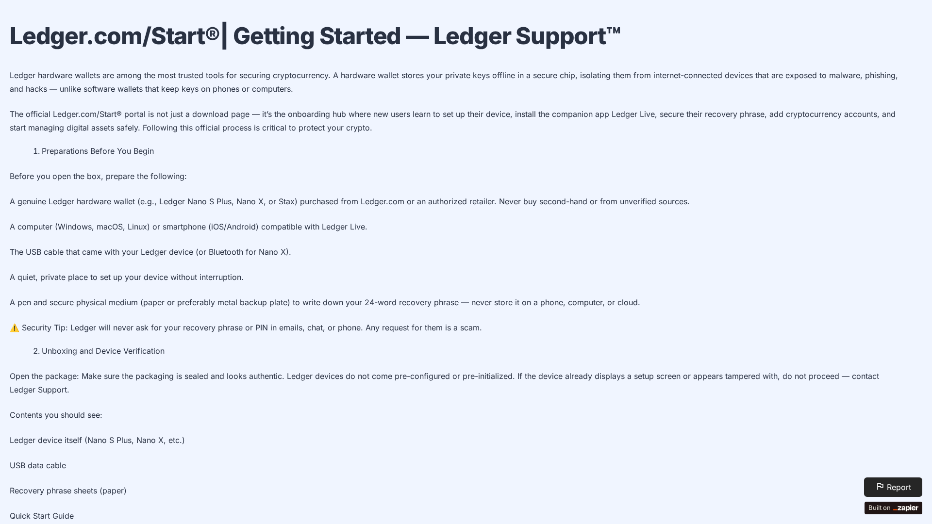 Screenshot of io-leadger.zapier.app