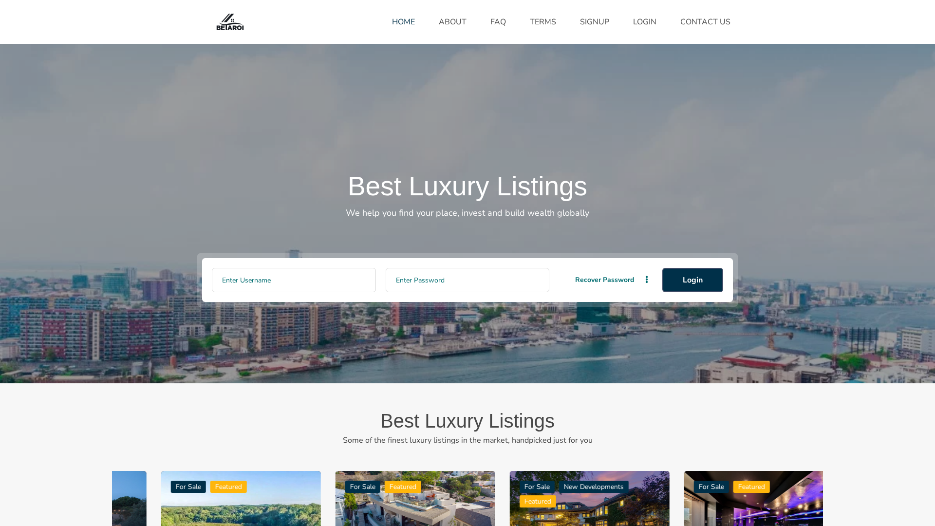 Screenshot of betaroi.ltd