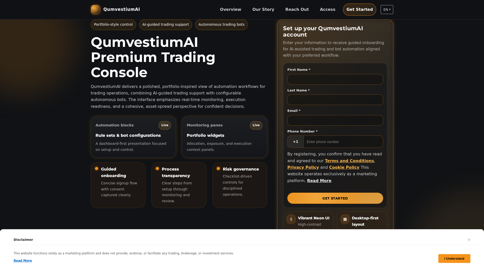 Screenshot of qumvestiumai.pro
