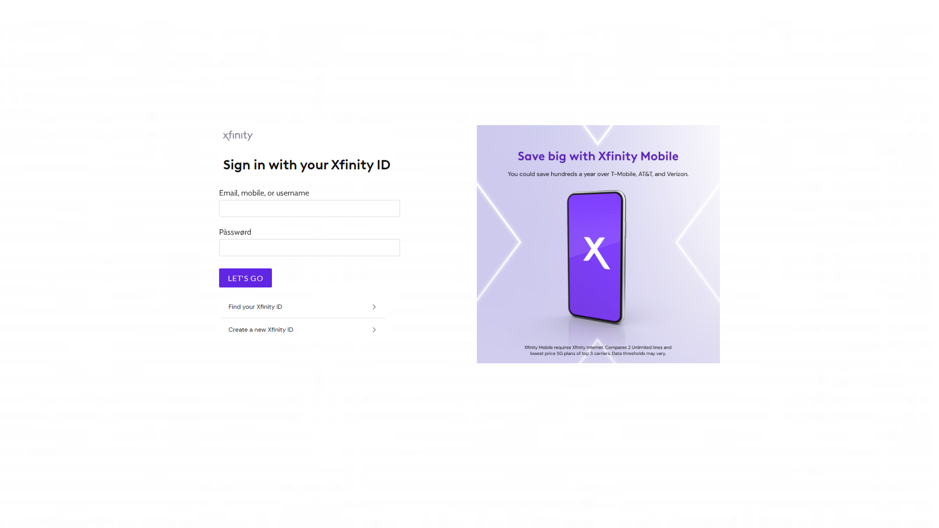 Screenshot of xfinityhomelogin.weebly.com
