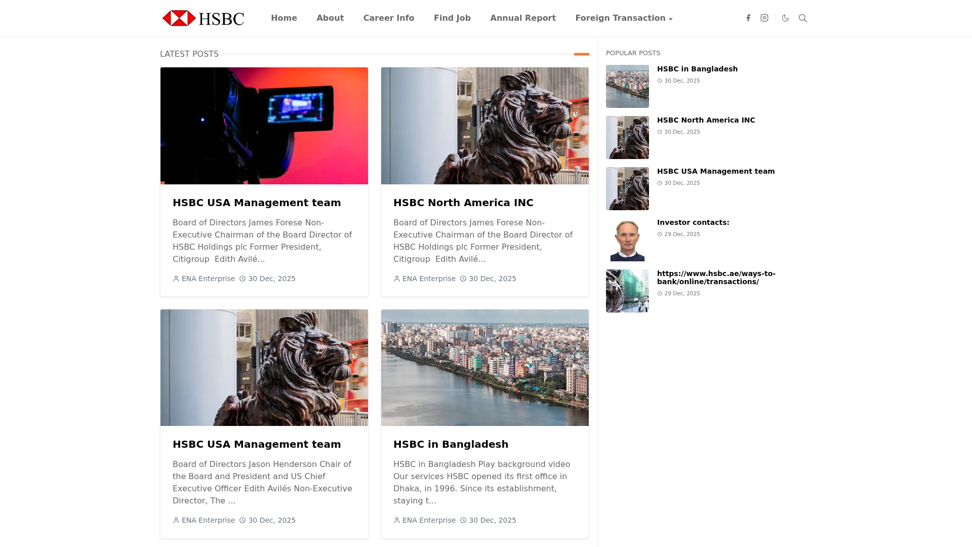 Screenshot of www.usa-hsbc.blogspot.com