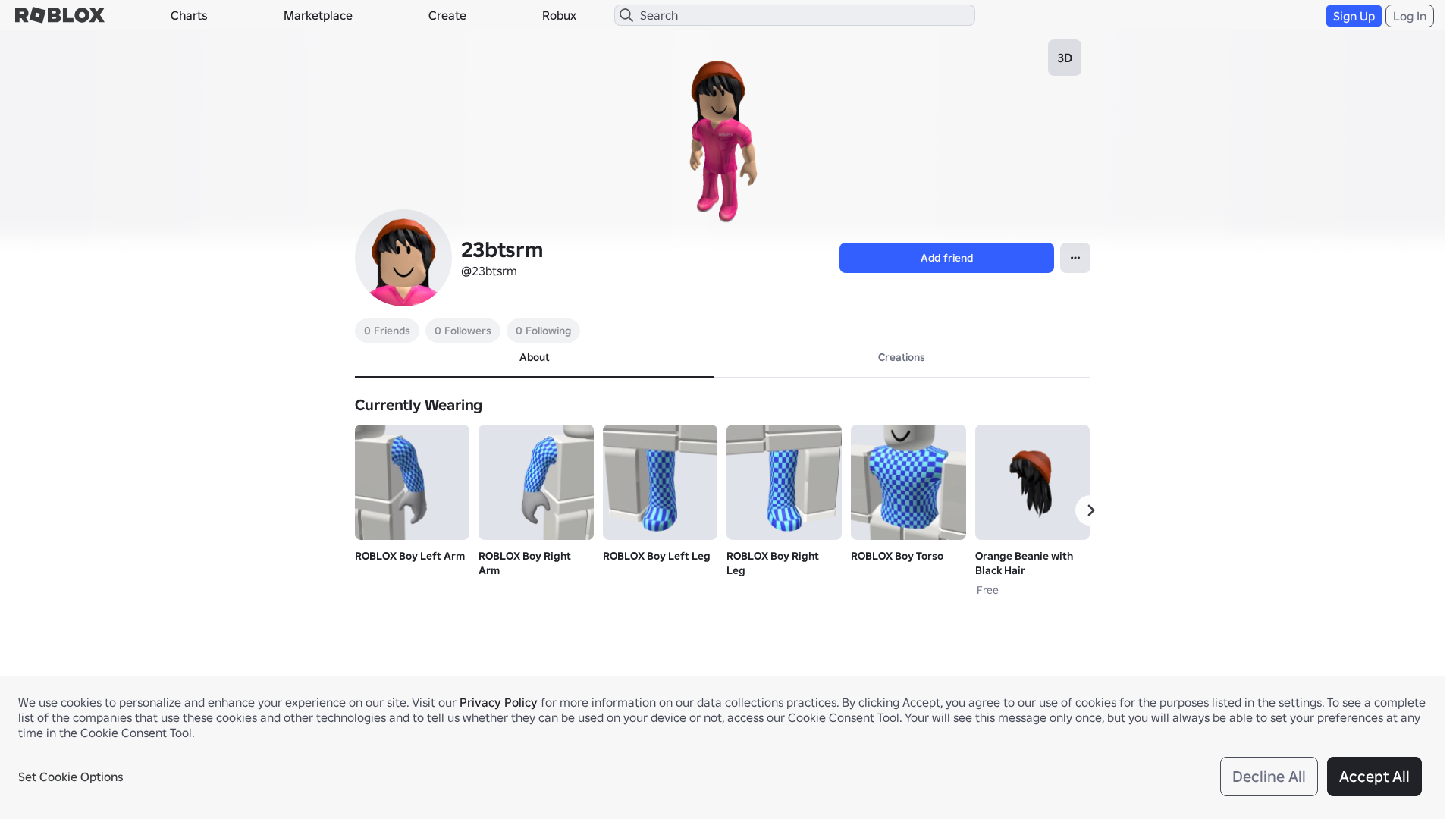 Screenshot of wvvw-roblox.com
