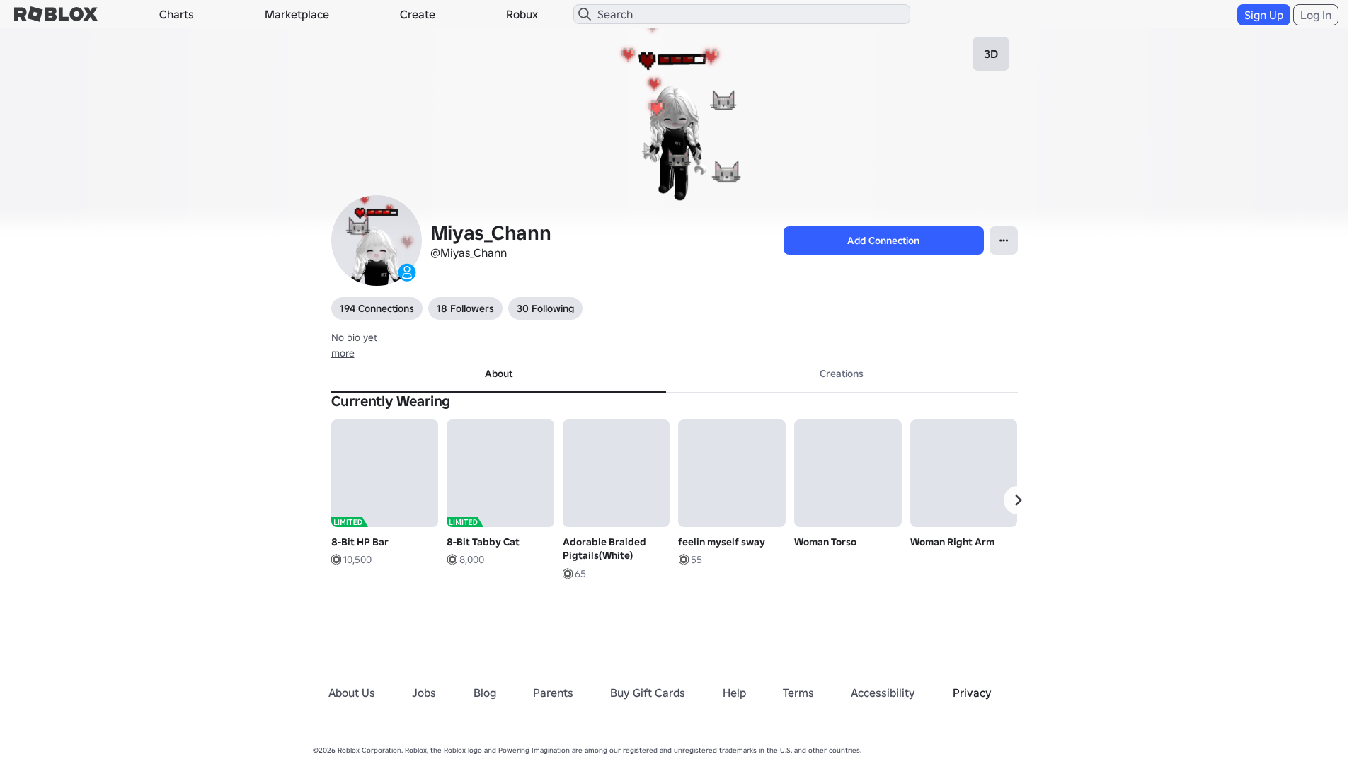 Screenshot of www.roblox.com.am