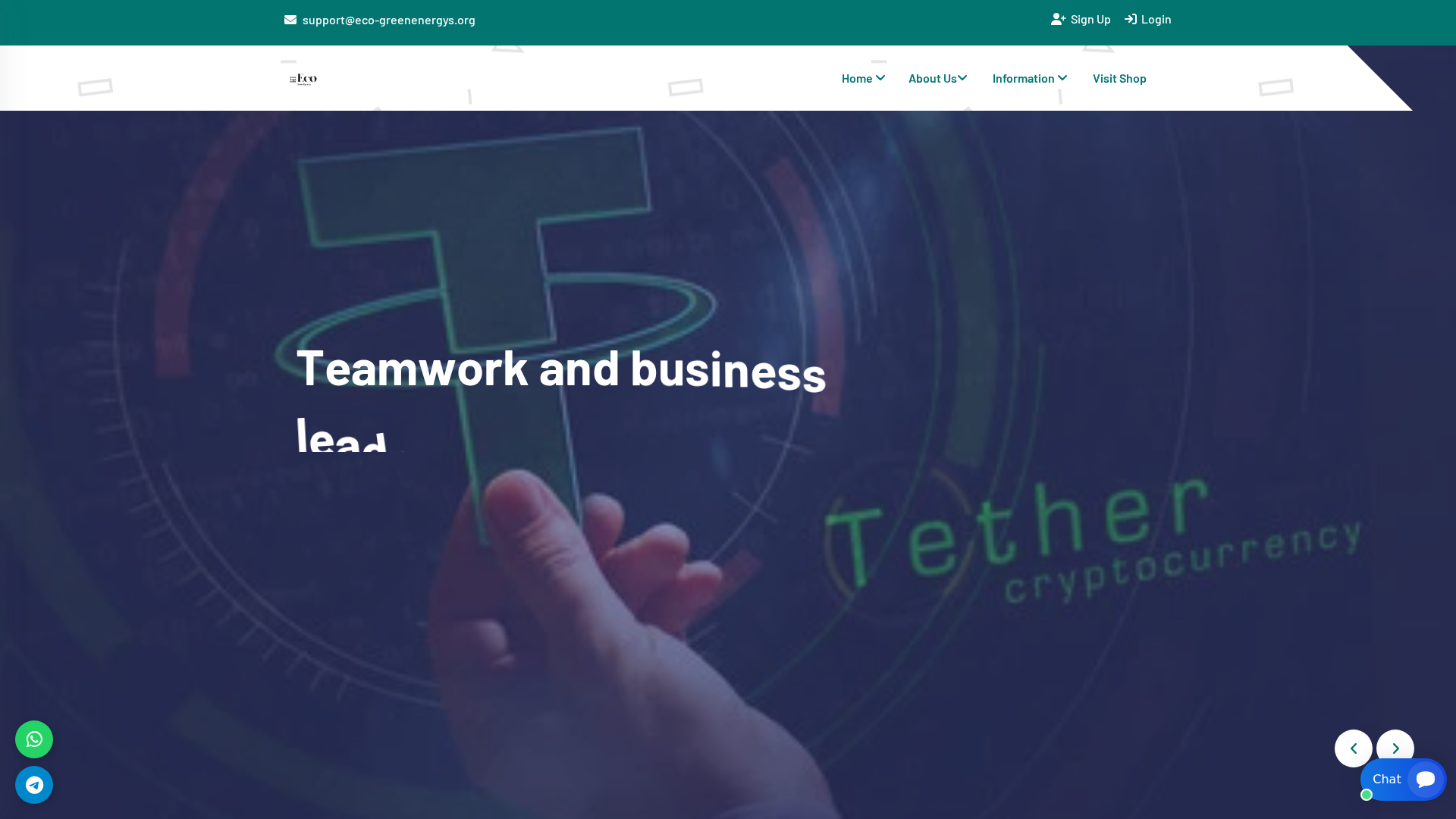 Screenshot of eco-greenenergys.org