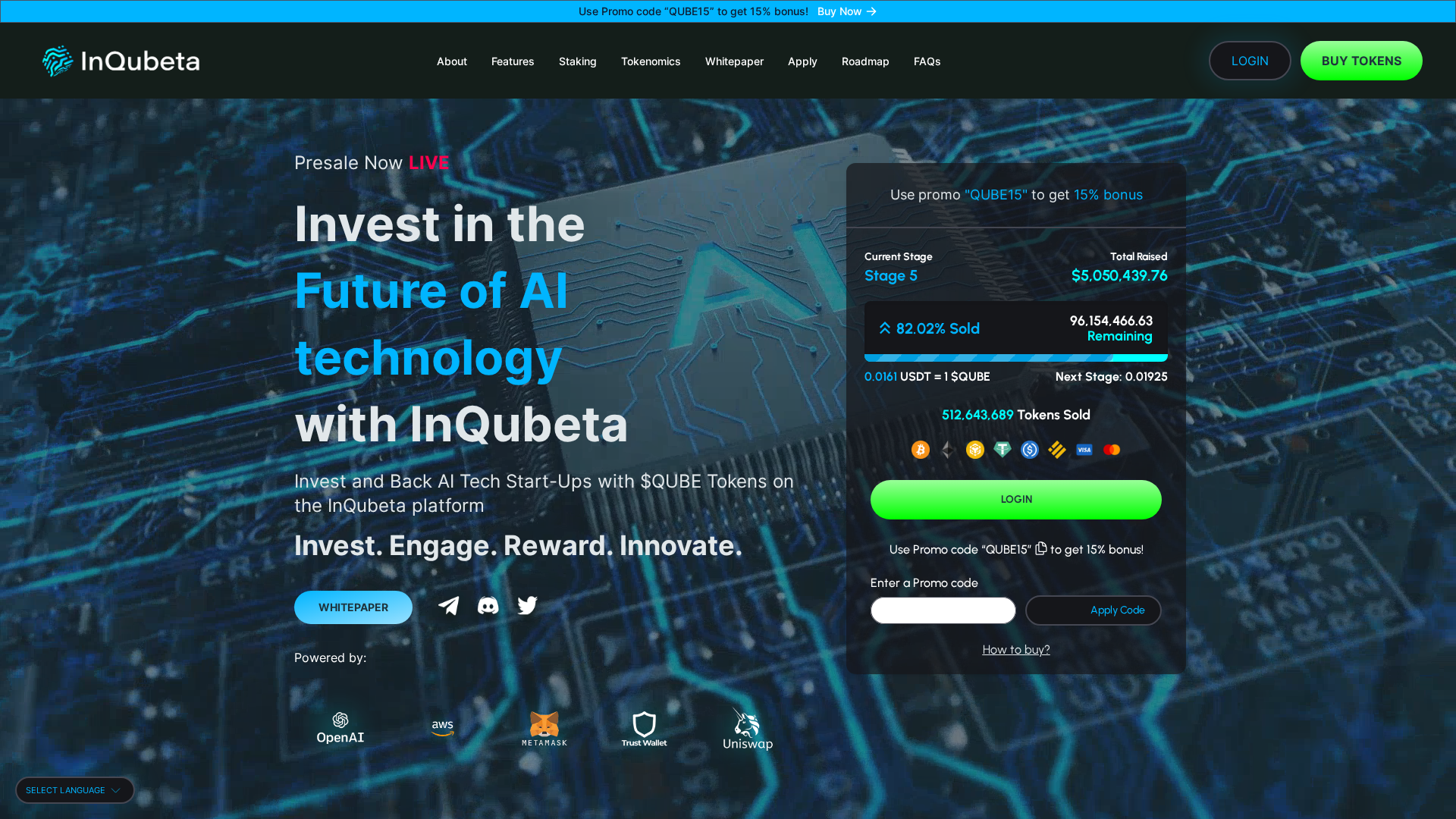 Screenshot of inqubetai-node.pages.dev
