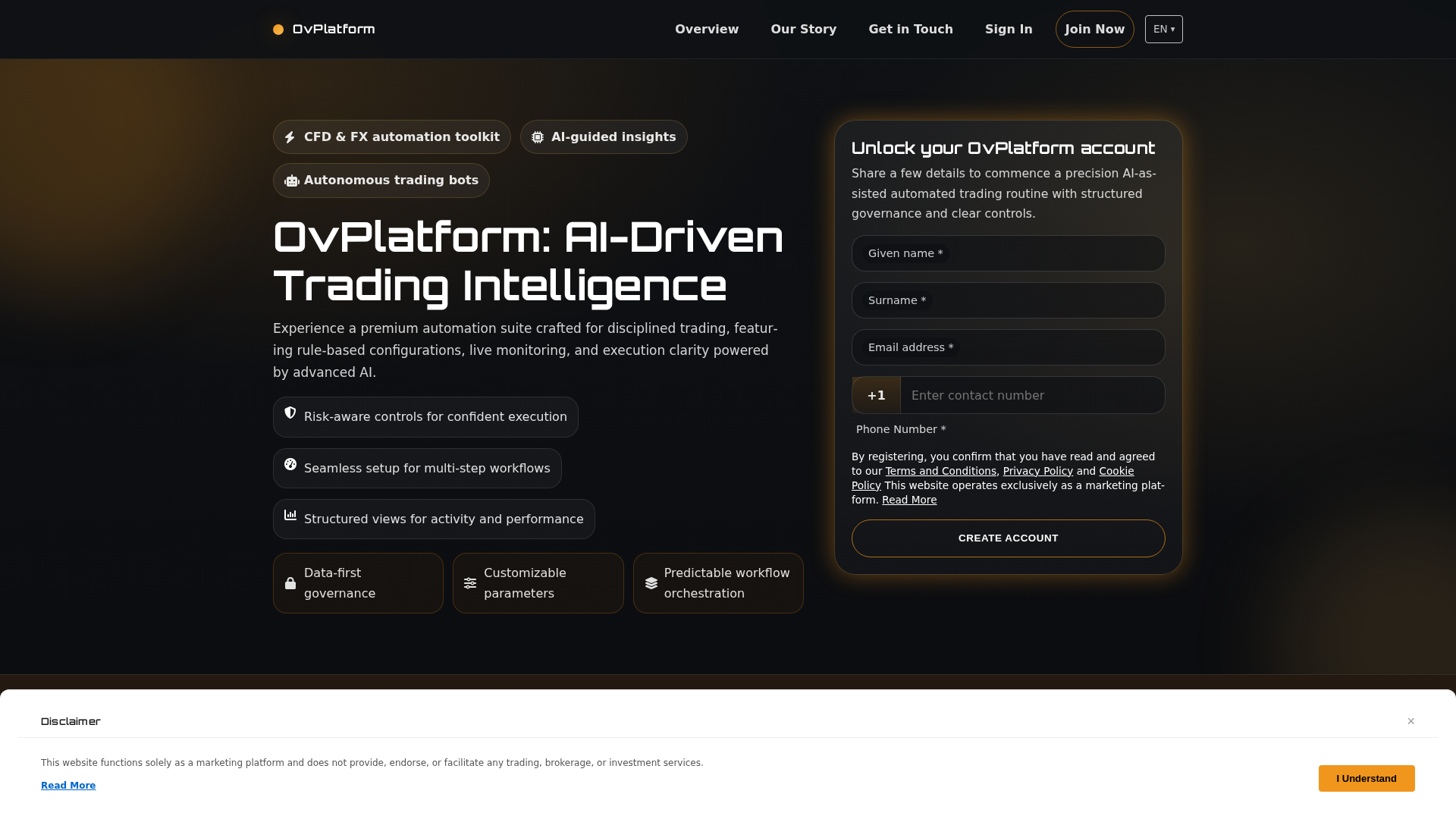 Screenshot of ovplatformsystem.com