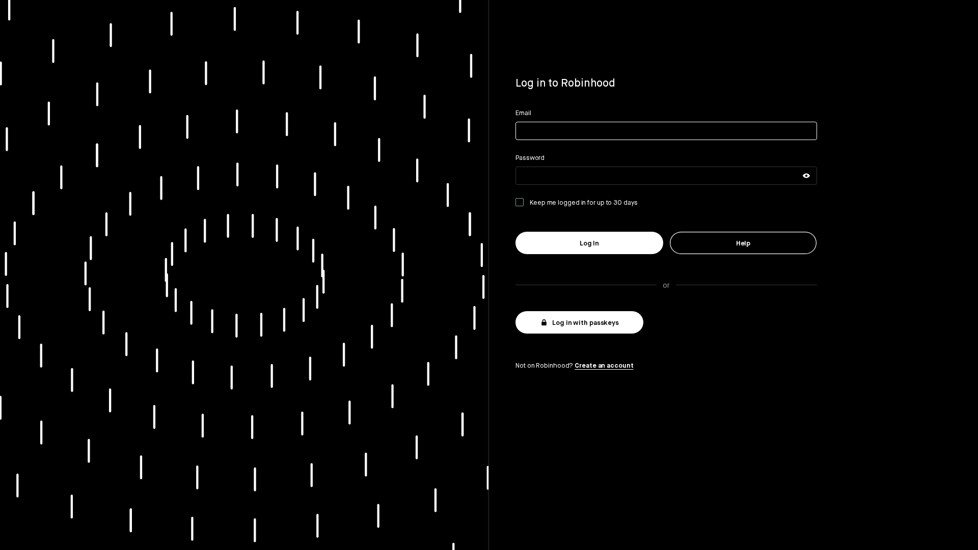 Screenshot of applink.robinhodapp.streamingaacplus.com