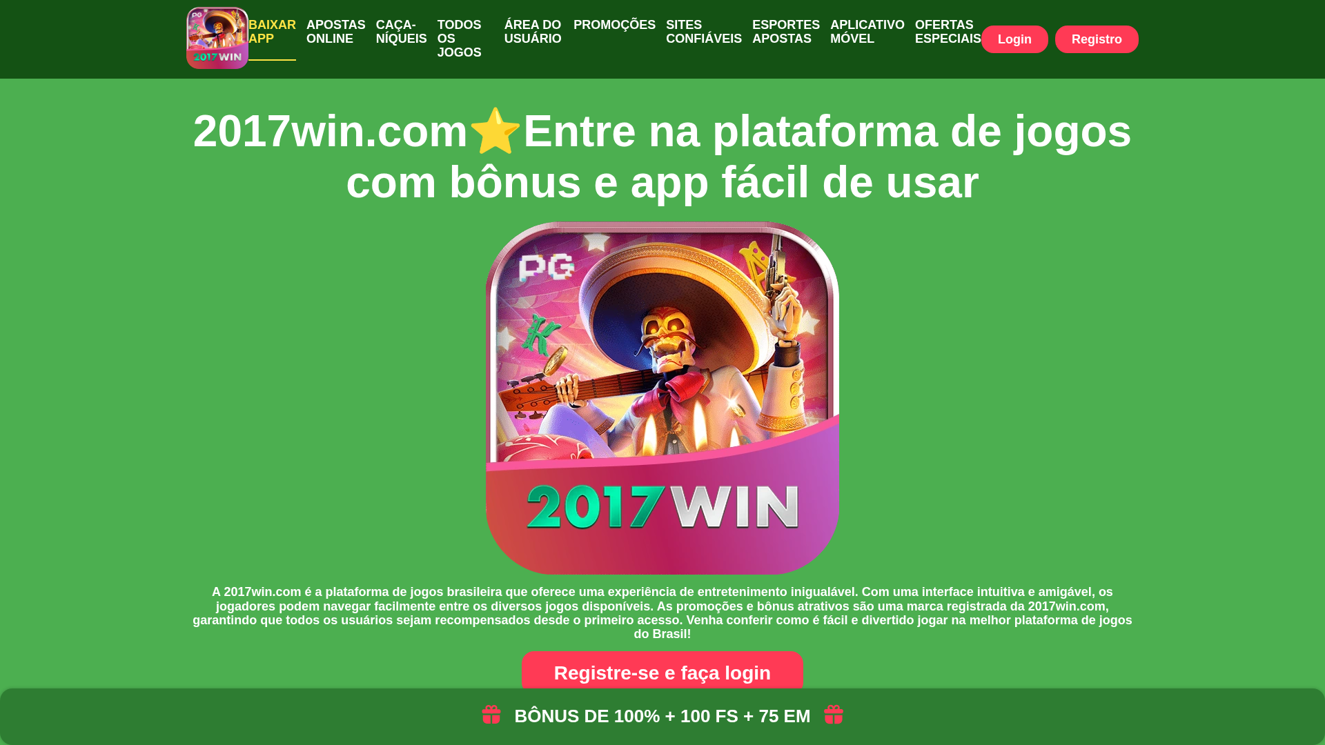 Screenshot of www.2017winplataforma1.com