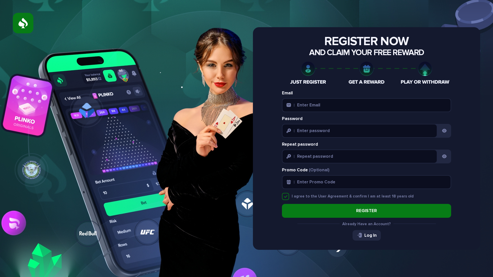 Screenshot of bcgames.lat