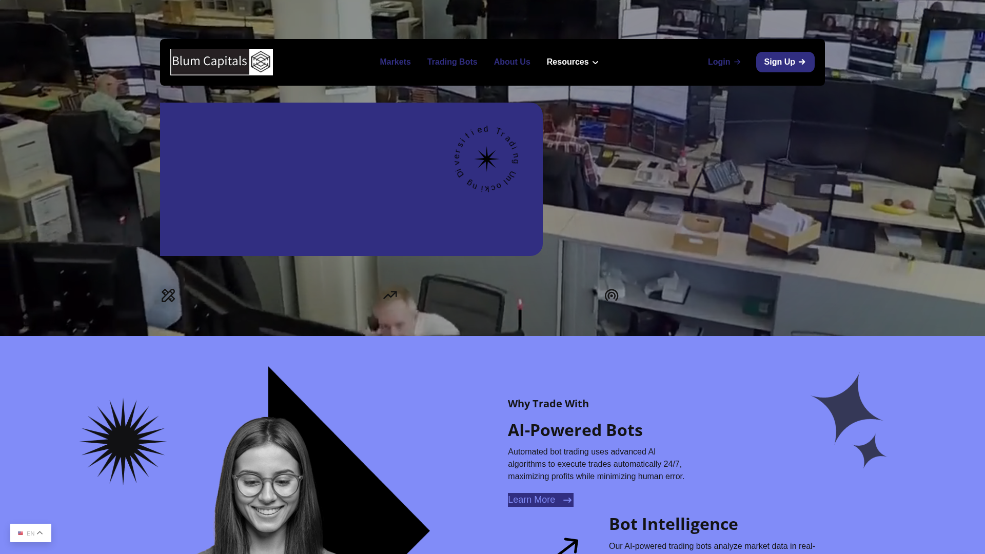 Screenshot of blumcapitals.pro