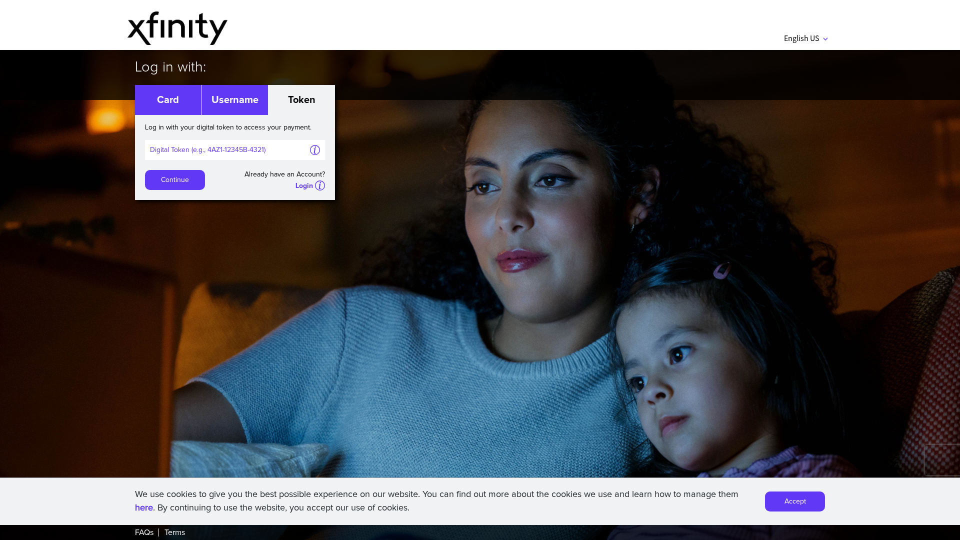 Screenshot of www.xfinityrefunds.com