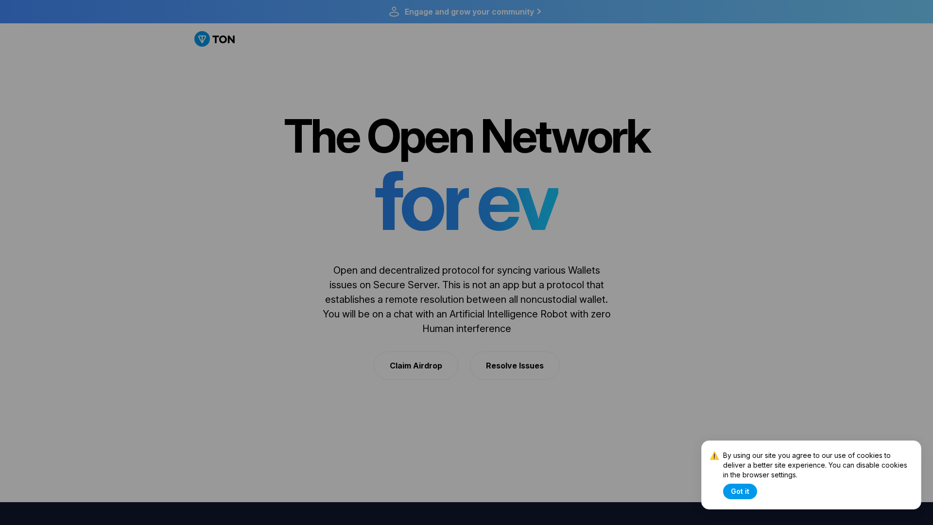 Screenshot of tonbugissuesfix.pages.dev