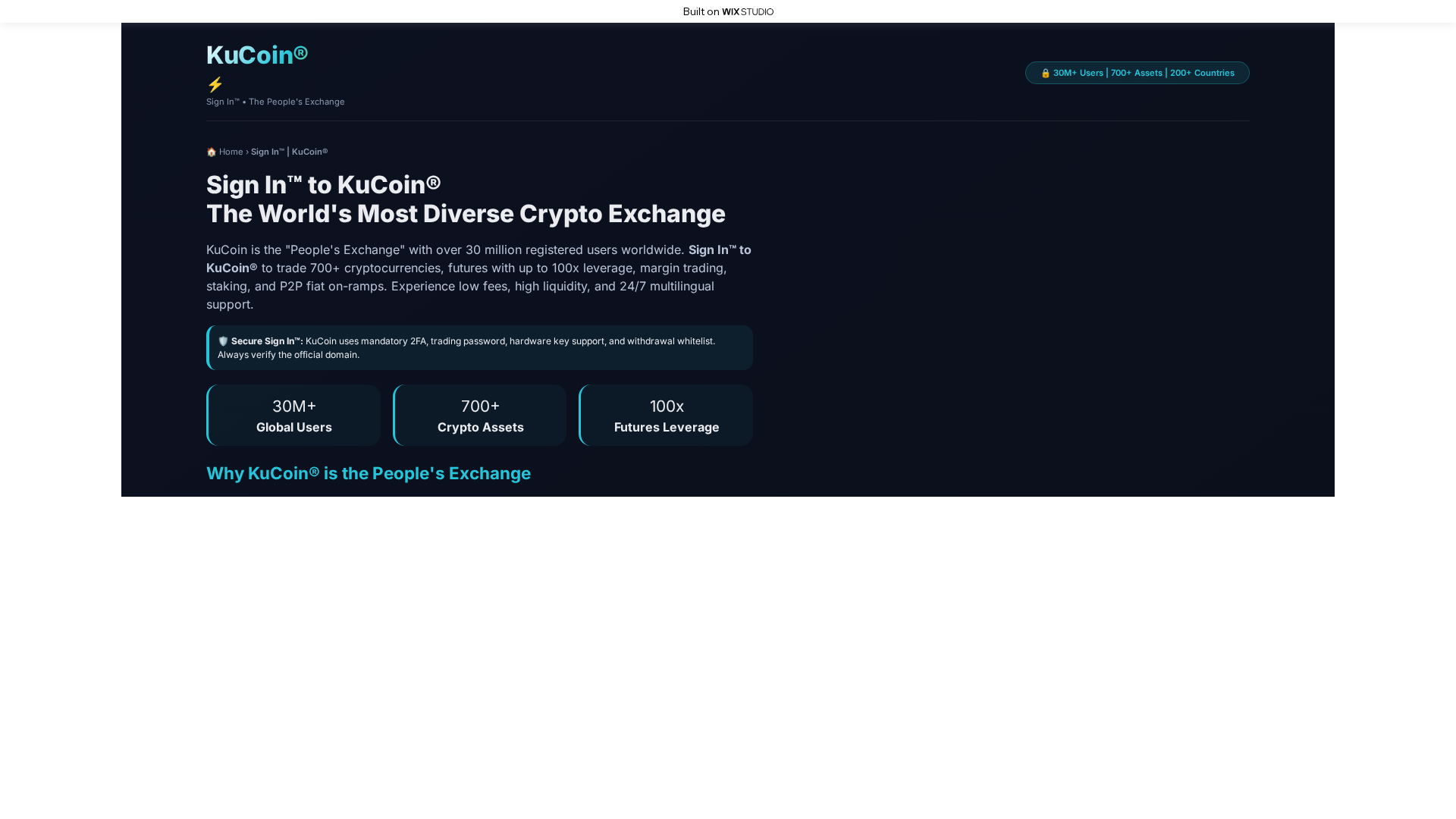 Screenshot of io-kuicoin.wixstudio.com